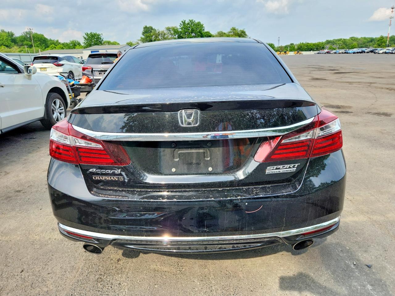 2017 Honda Accord Sport Special Edition Black vin: 1HGCR2F12HA025777