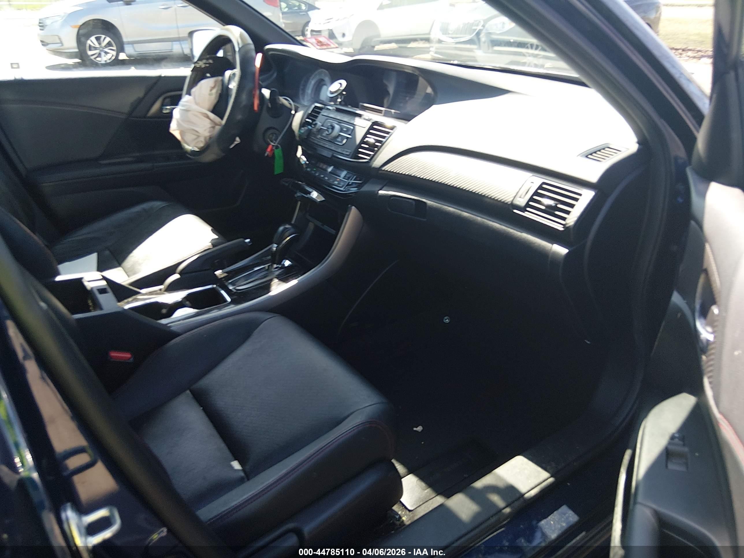 2017 Honda Accord Sport Se Blue vin: 1HGCR2F12HA288240