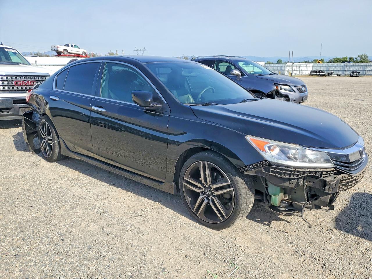 2017 Honda Accord Sport Special Edition Black vin: 1HGCR2F14HA184235