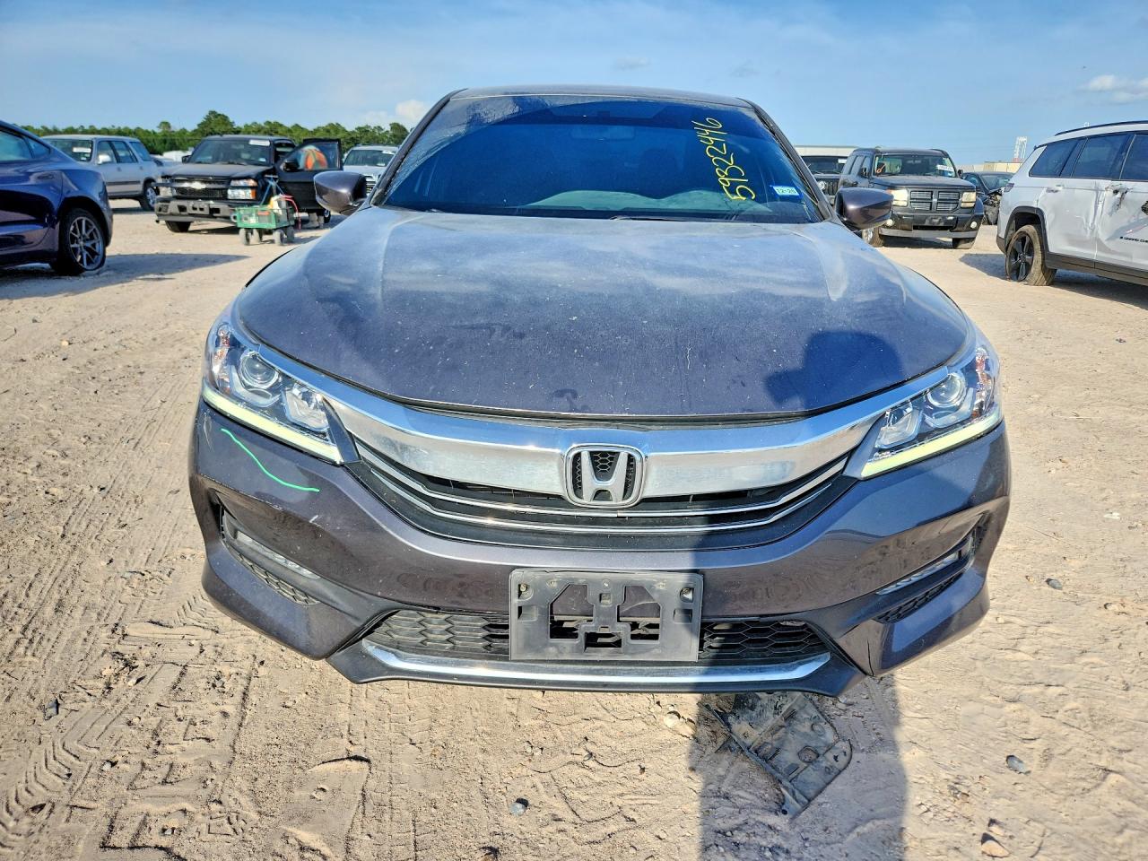 2017 Honda Accord Sport Special Edition Gray vin: 1HGCR2F16HA145968