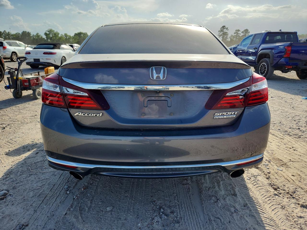 2017 Honda Accord Sport Special Edition Gray vin: 1HGCR2F16HA145968
