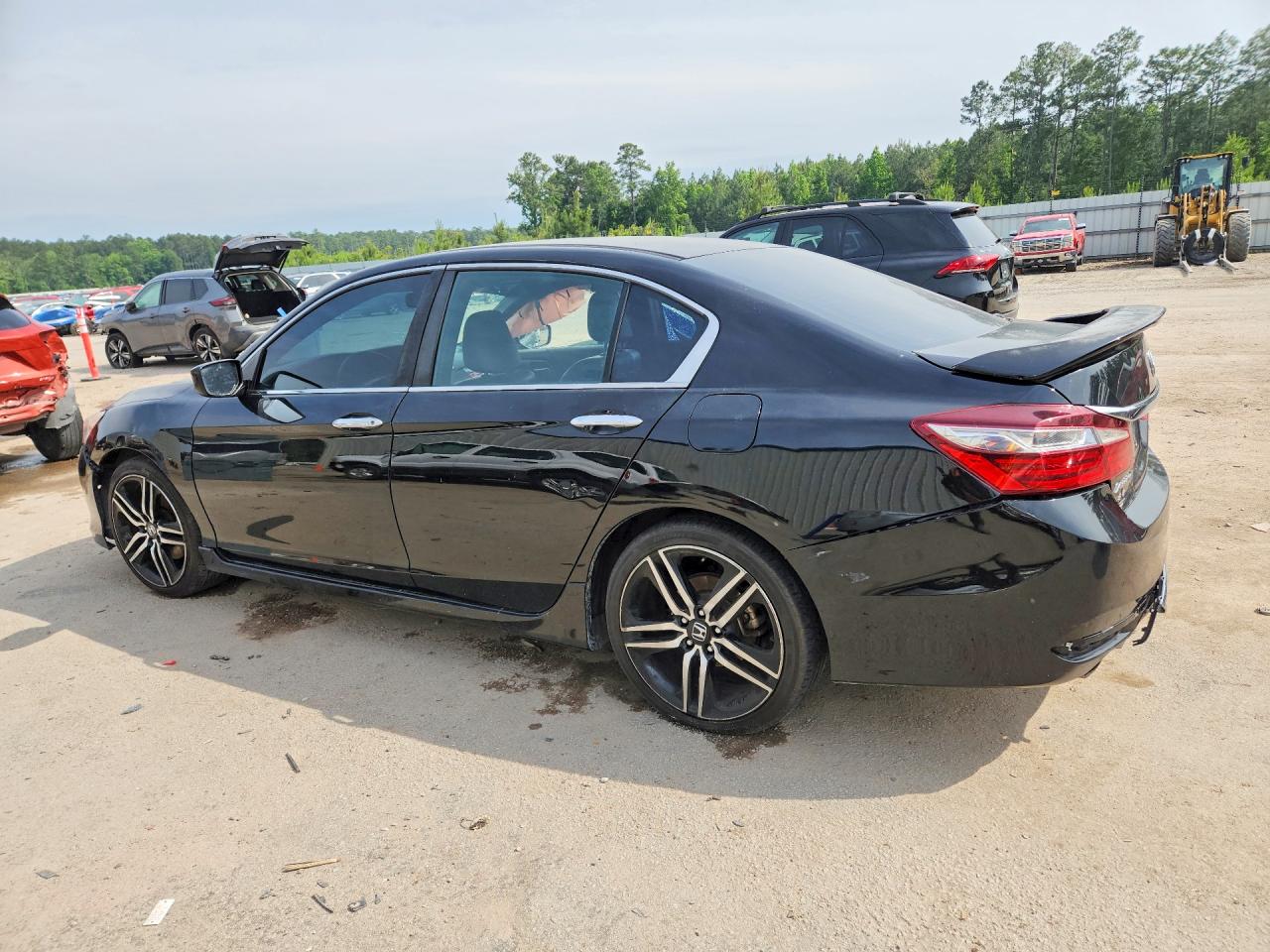 2017 Honda Accord Sport Special Edition Черный vin: 1HGCR2F16HA197133