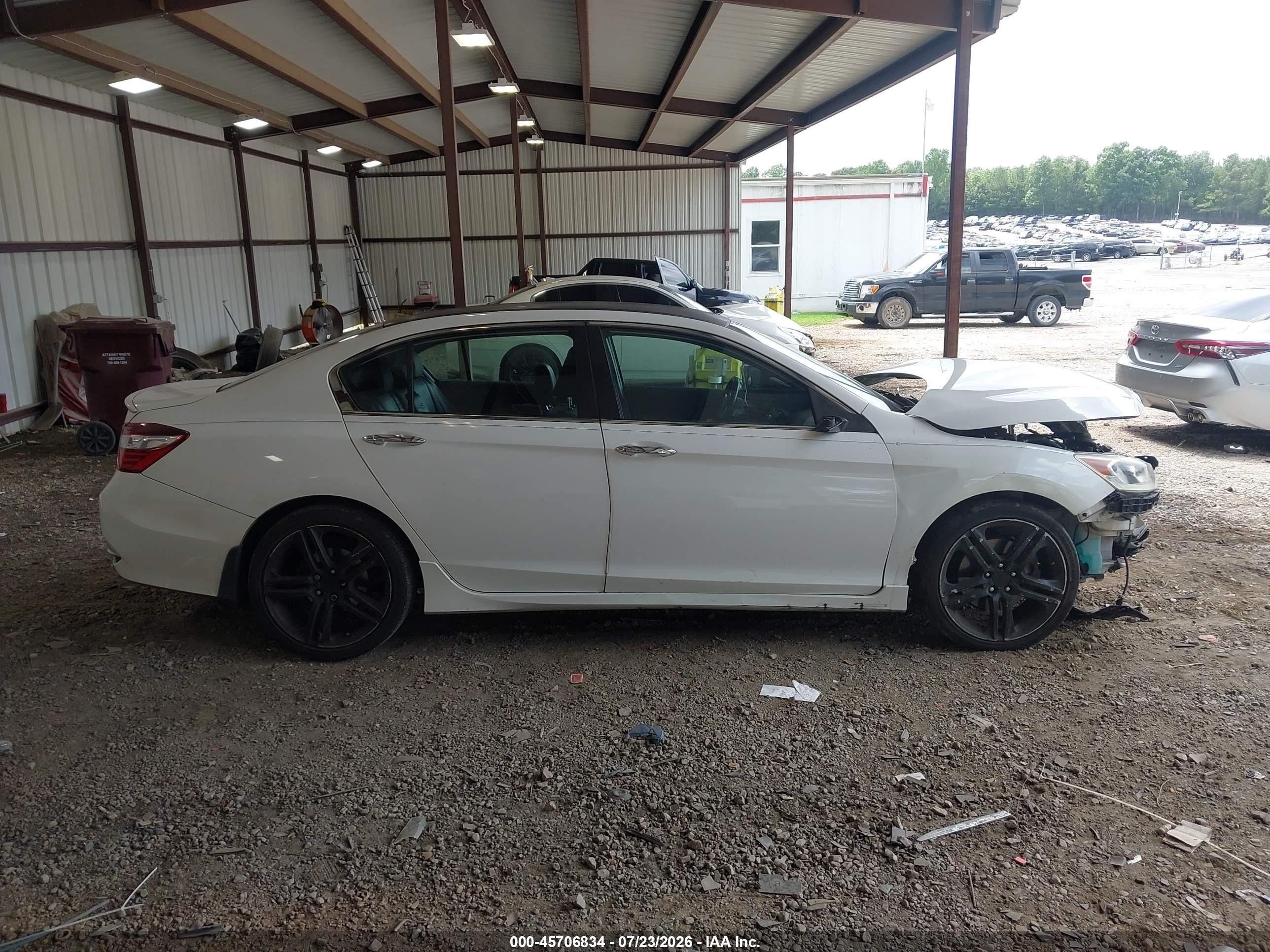 2017 Honda Accord Sport Se Белый vin: 1HGCR2F18HA031258