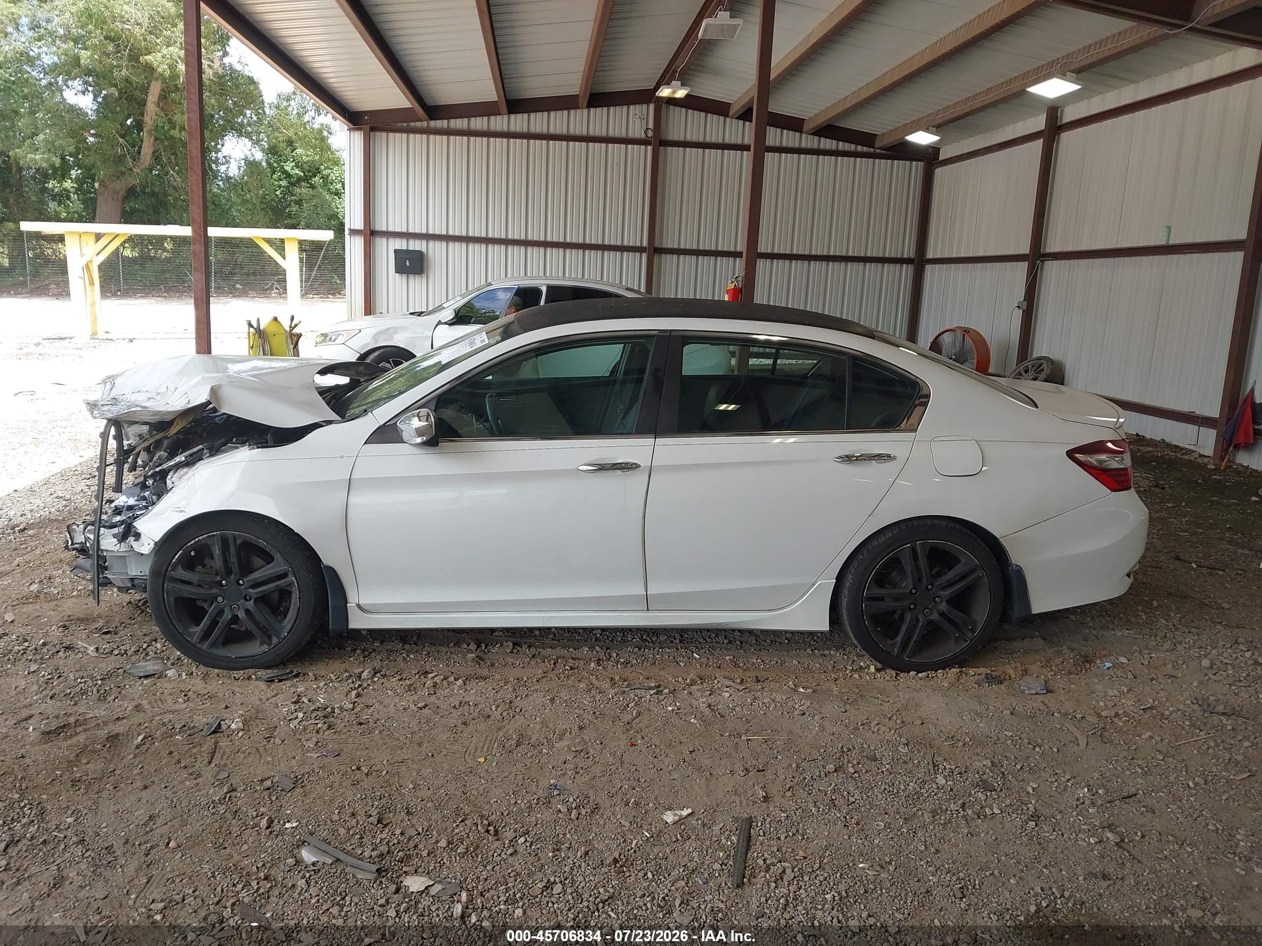 2017 Honda Accord Sport Se Белый vin: 1HGCR2F18HA031258
