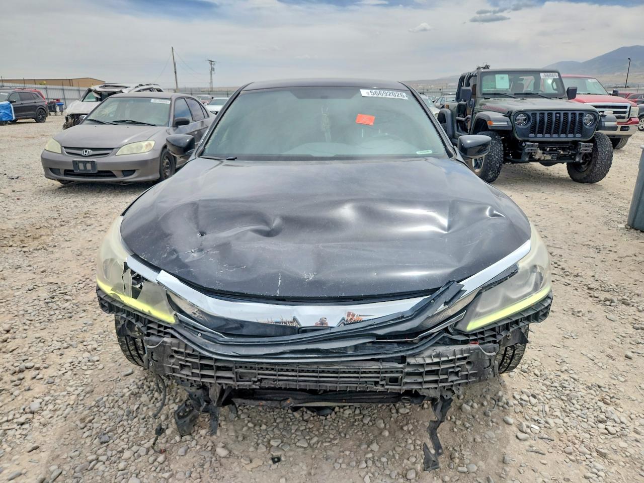 2017 Honda Accord Sport Special Edition Black vin: 1HGCR2F18HA066236