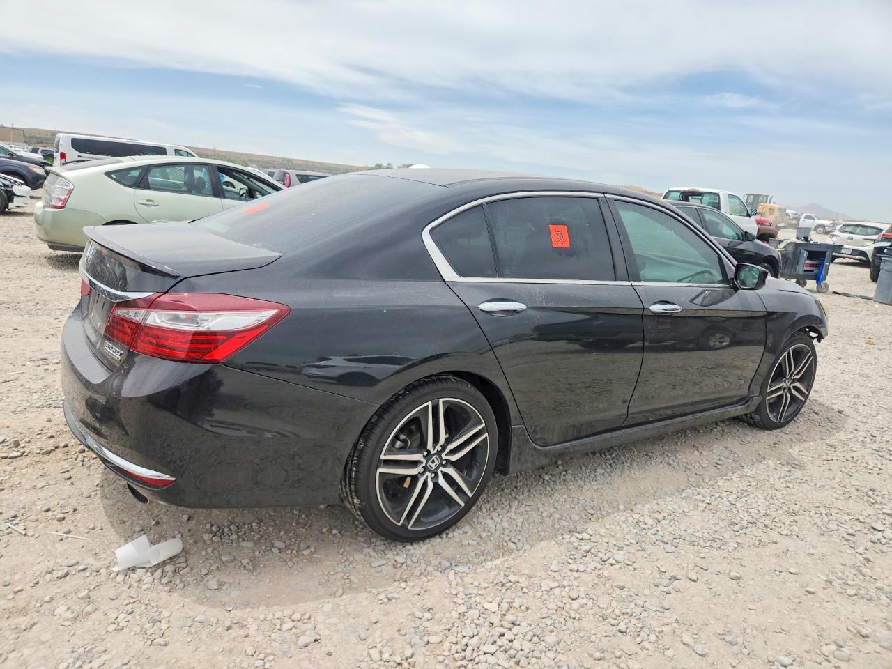 2017 Honda Accord Sport Special Edition Black vin: 1HGCR2F18HA066236