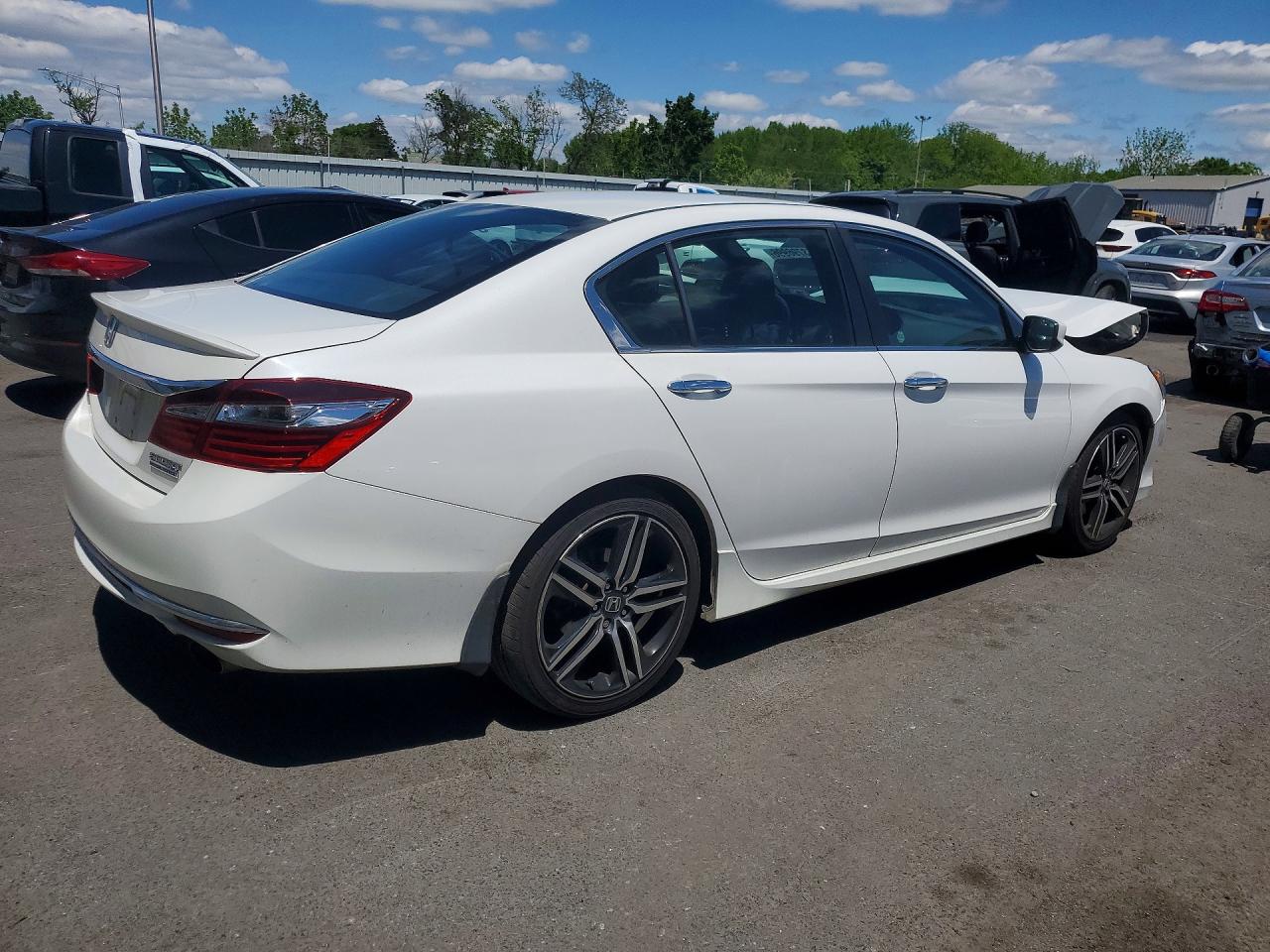 2017 Honda Accord Sport Special Edition Белый vin: 1HGCR2F19HA059960