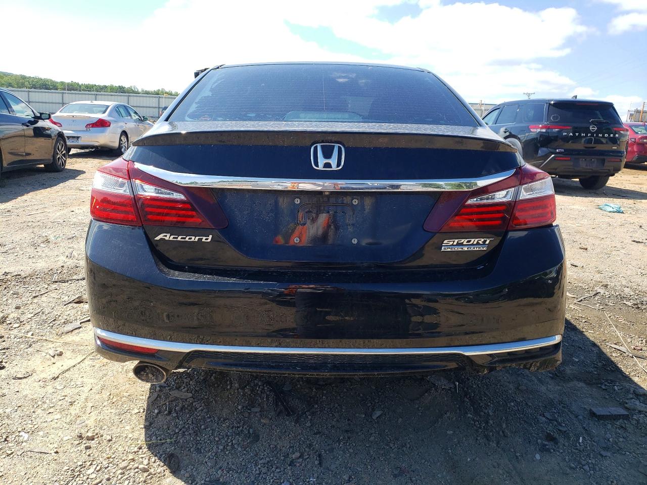 2017 Honda Accord Sport Special Edition Black vin: 1HGCR2F19HA221778