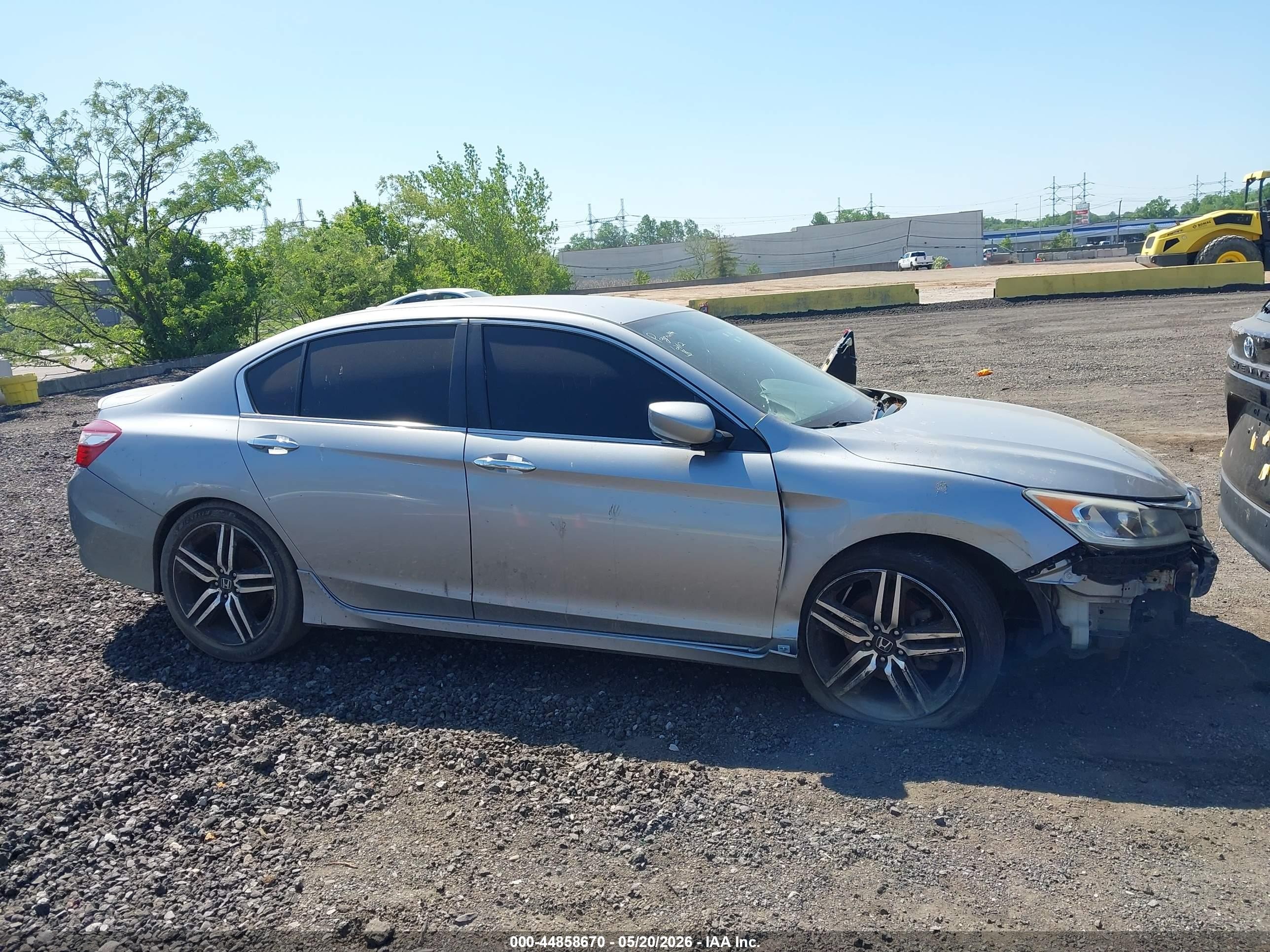 2017 Honda Accord Sport Se Silver vin: 1HGCR2F1XHA147836
