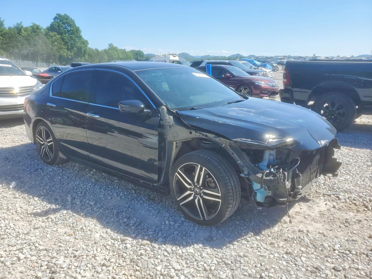 2017 Honda Accord Sport Special Edition Черный vin: 1HGCR2F1XHA285201