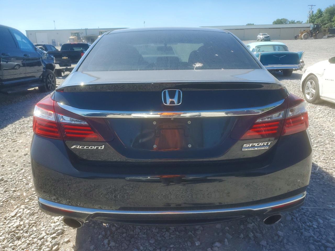 2017 Honda Accord Sport Special Edition Черный vin: 1HGCR2F1XHA285201
