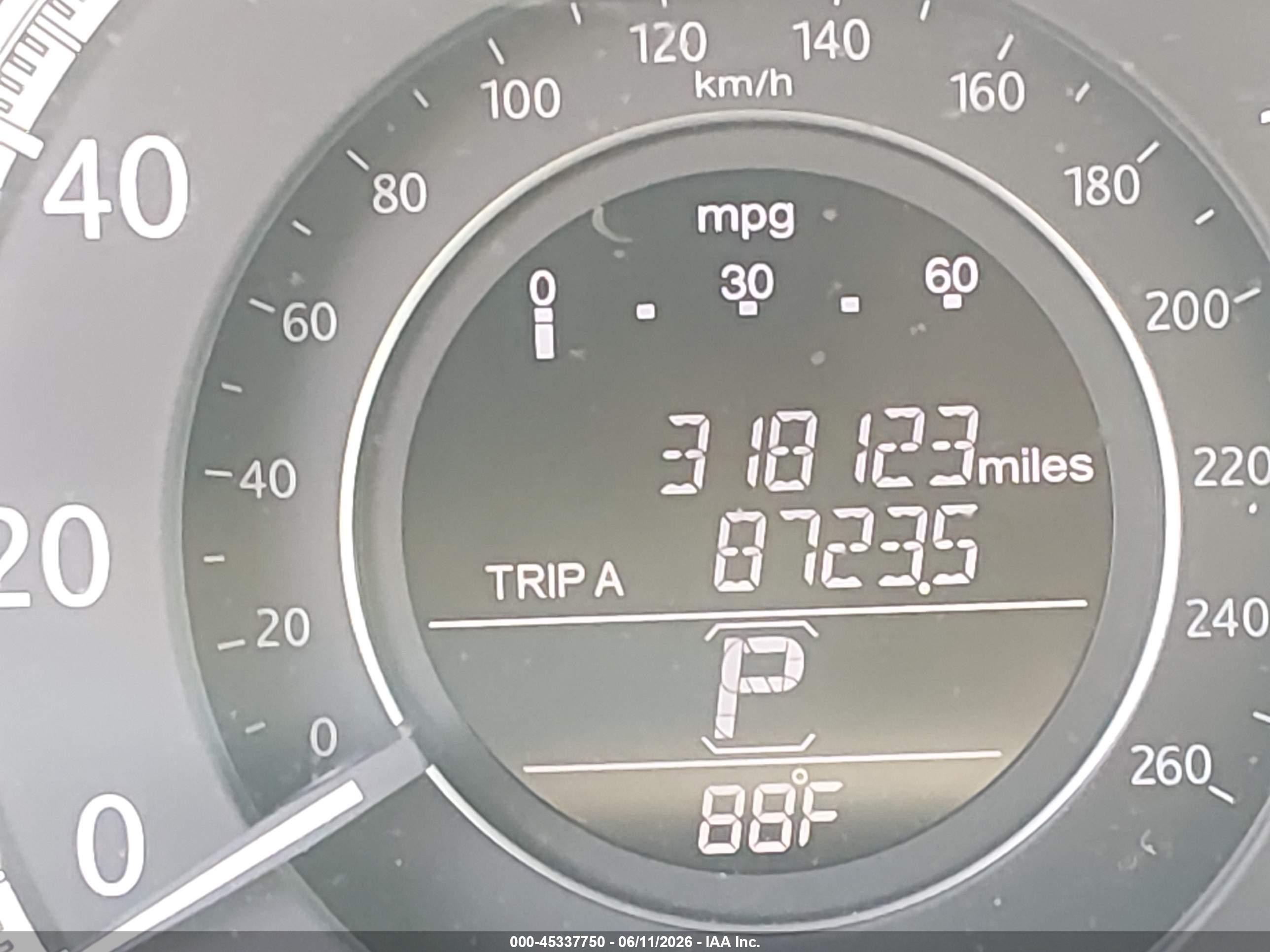 2013 Honda Accord Lx Gray vin: 1HGCR2F30DA003580