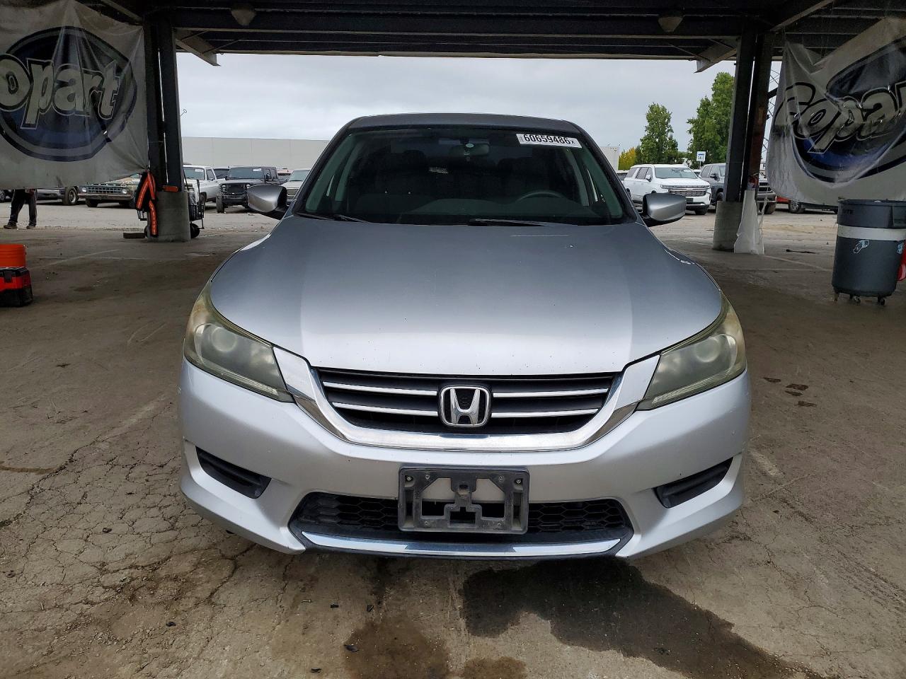 2013 Honda Accord Lx Silver vin: 1HGCR2F30DA029855