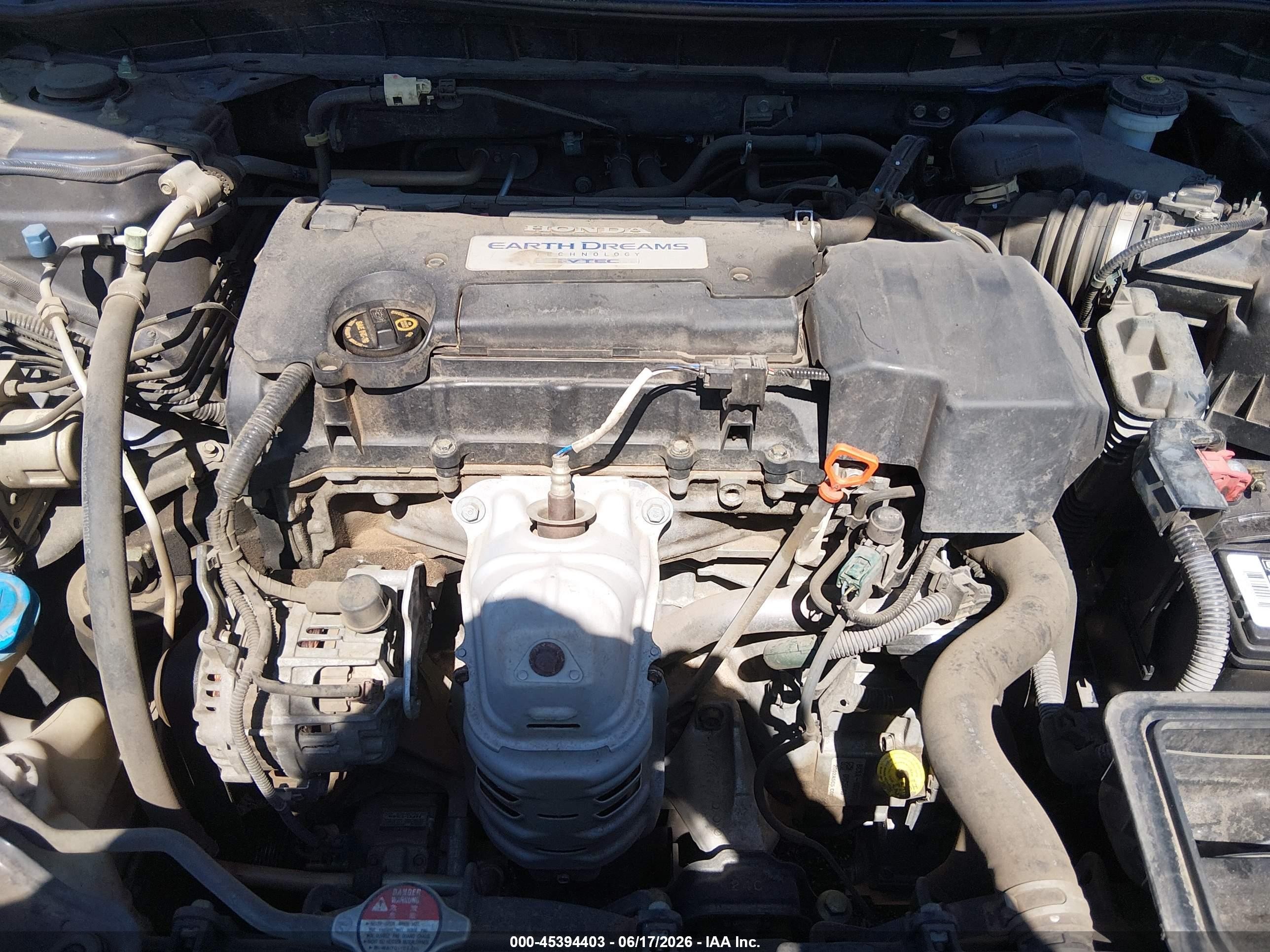 2013 Honda Accord Lx Blue vin: 1HGCR2F30DA035798