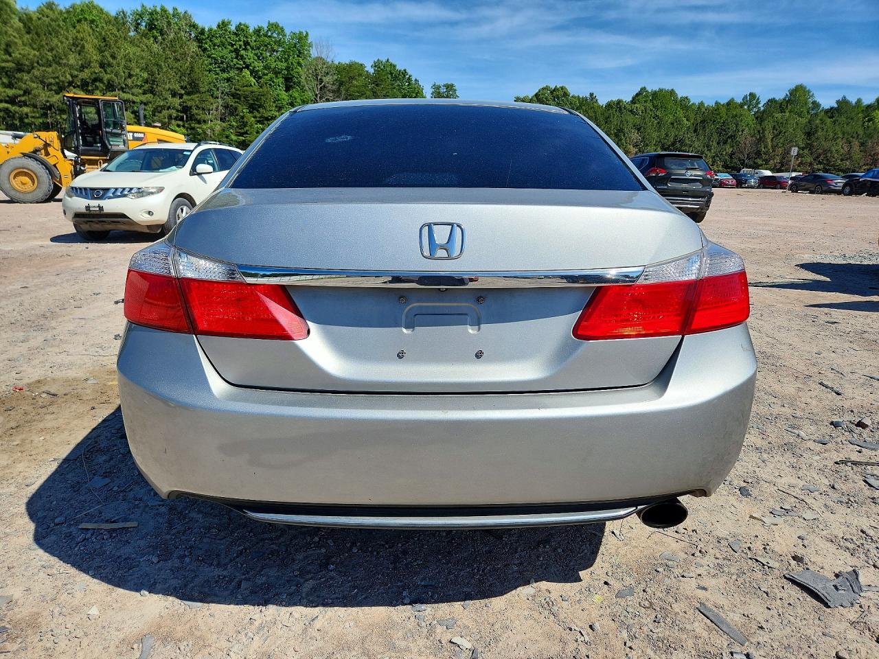2013 Honda Accord Lx Silver vin: 1HGCR2F30DA042914
