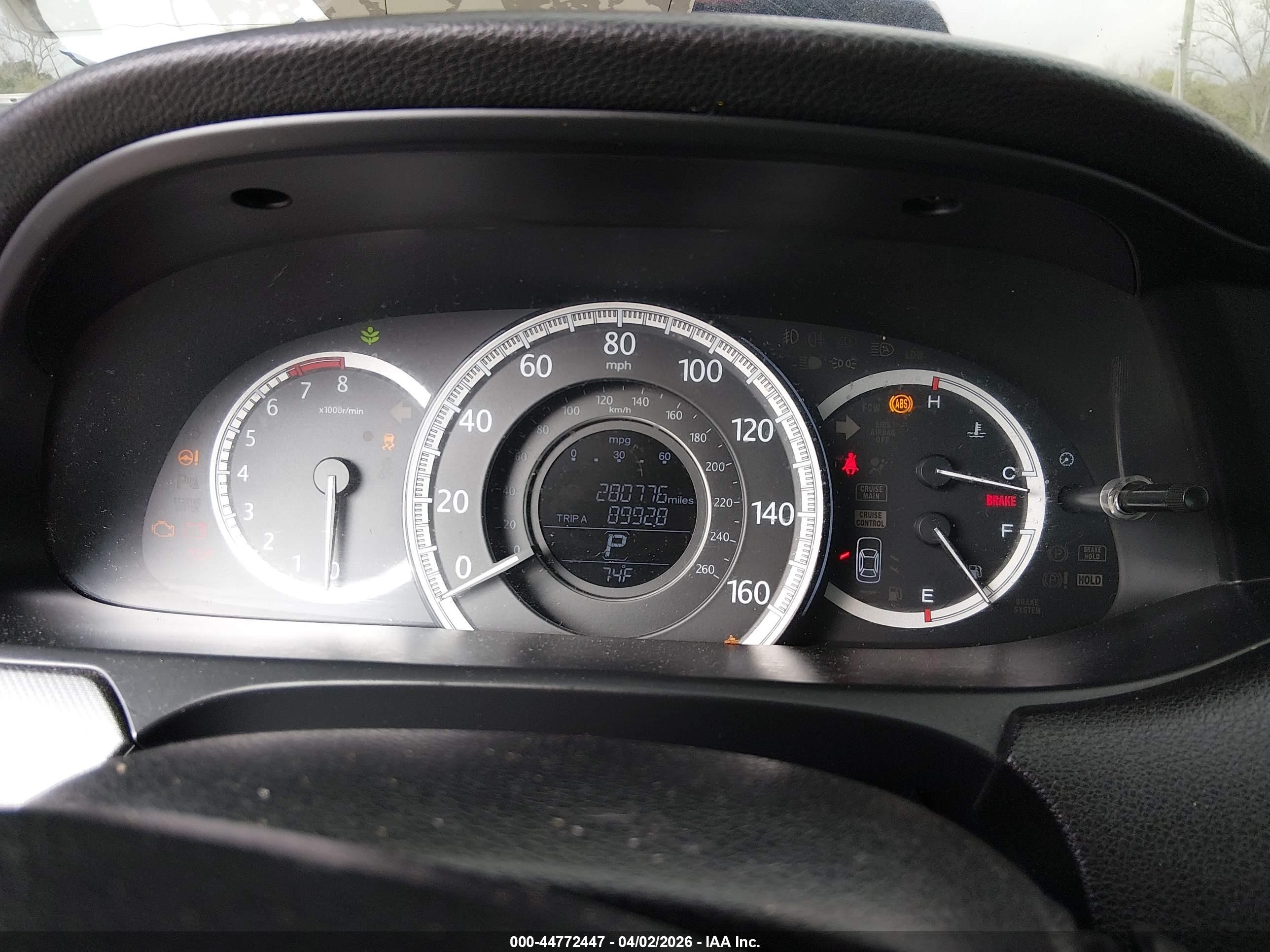 2013 Honda Accord Lx Silver vin: 1HGCR2F30DA055405