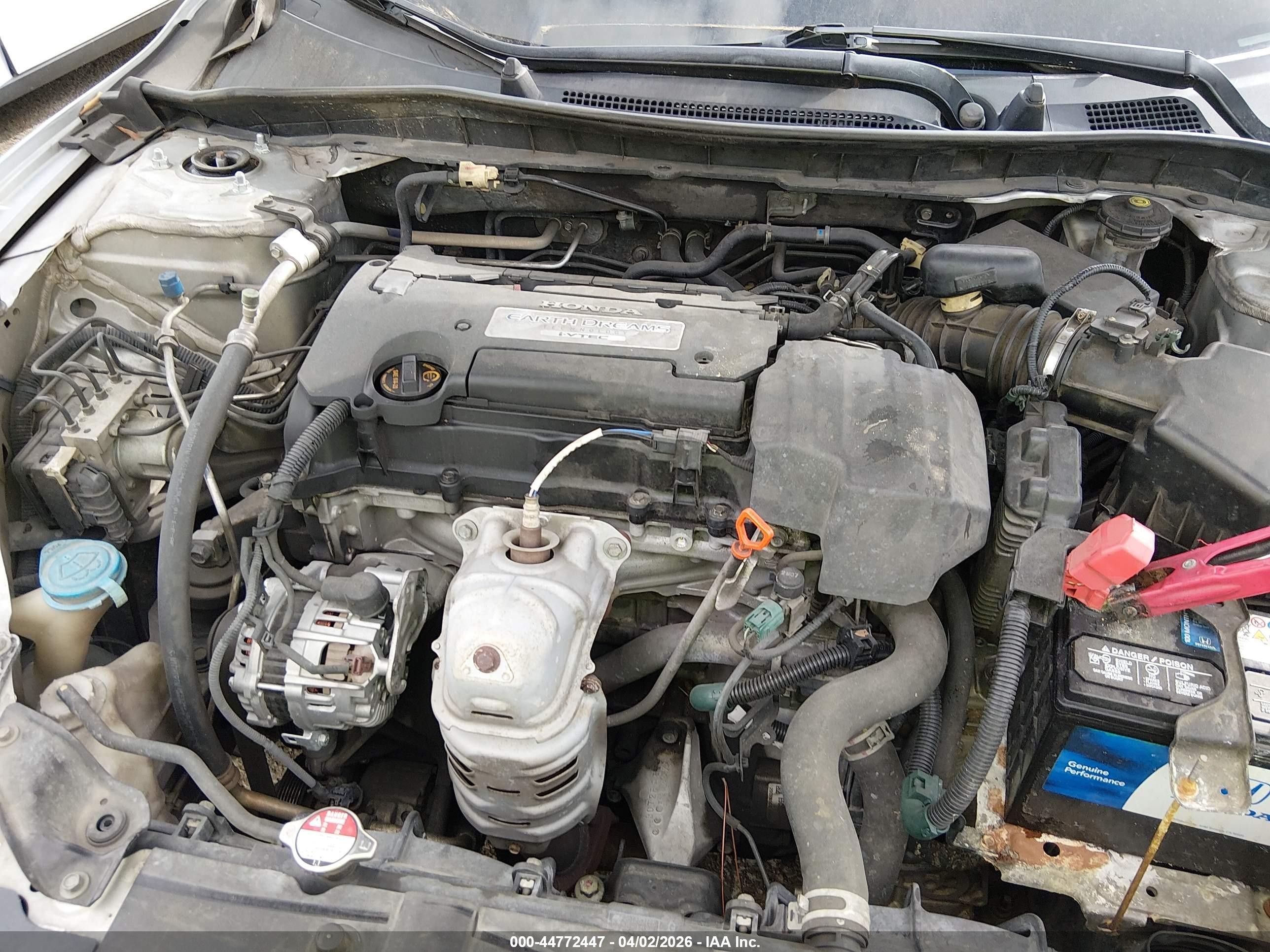 2013 Honda Accord Lx Silver vin: 1HGCR2F30DA055405