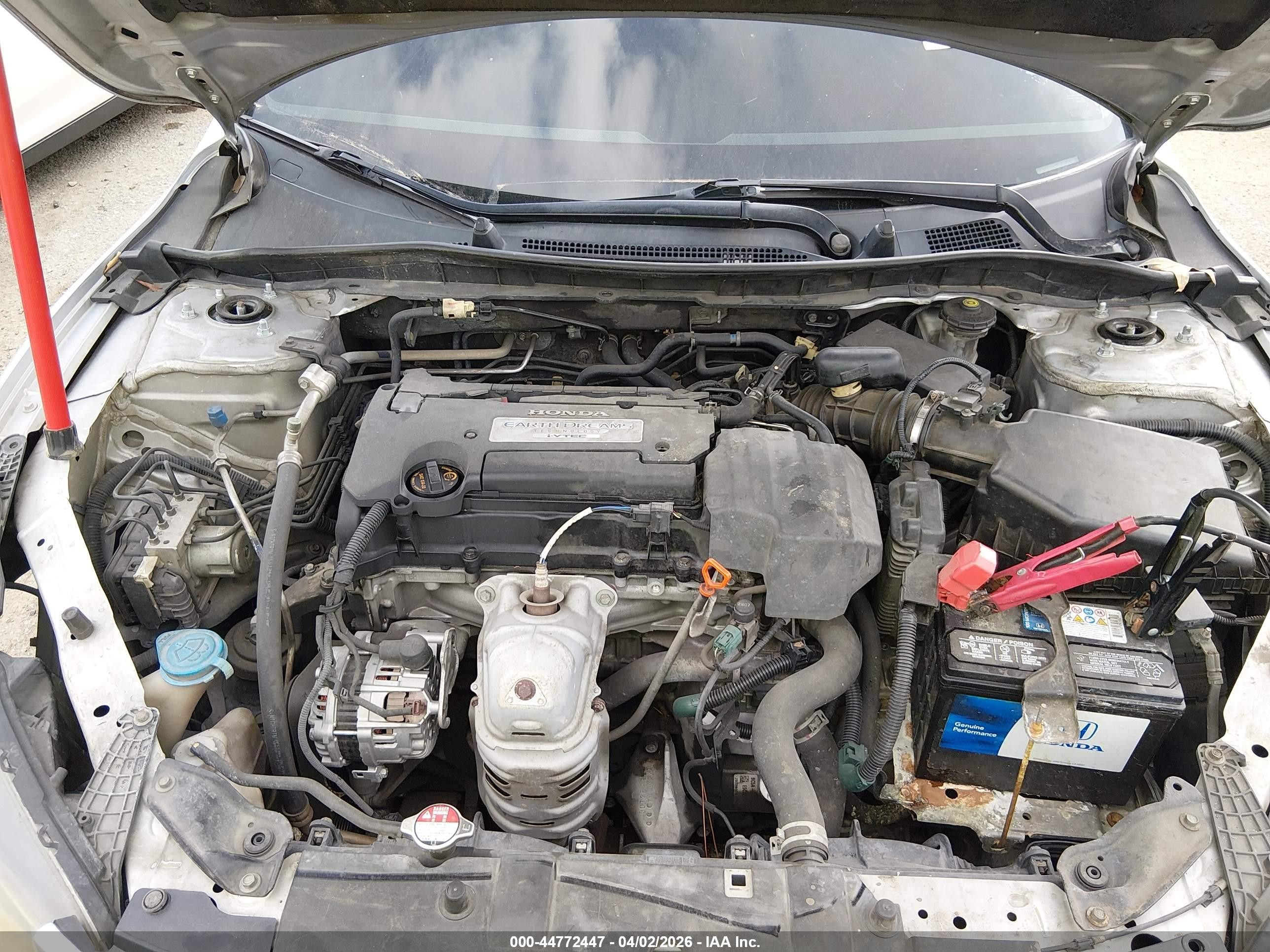 2013 Honda Accord Lx Silver vin: 1HGCR2F30DA055405