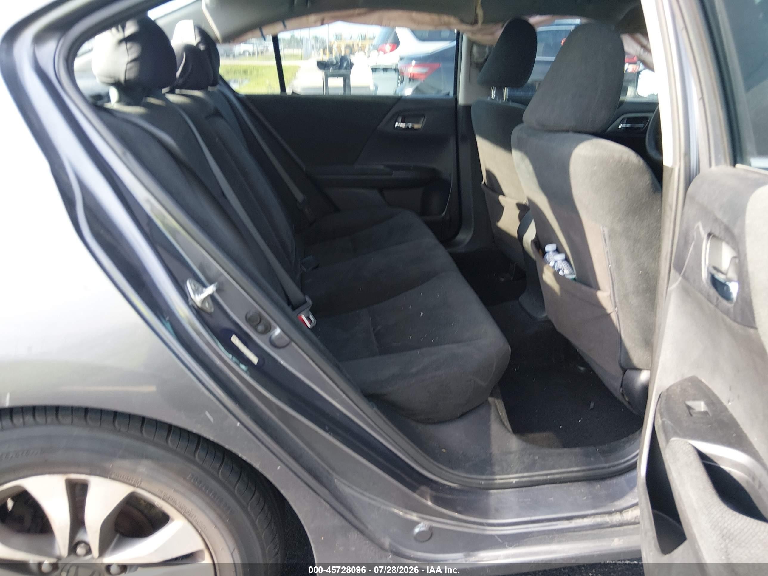 2013 Honda Accord Lx Gray vin: 1HGCR2F30DA055890