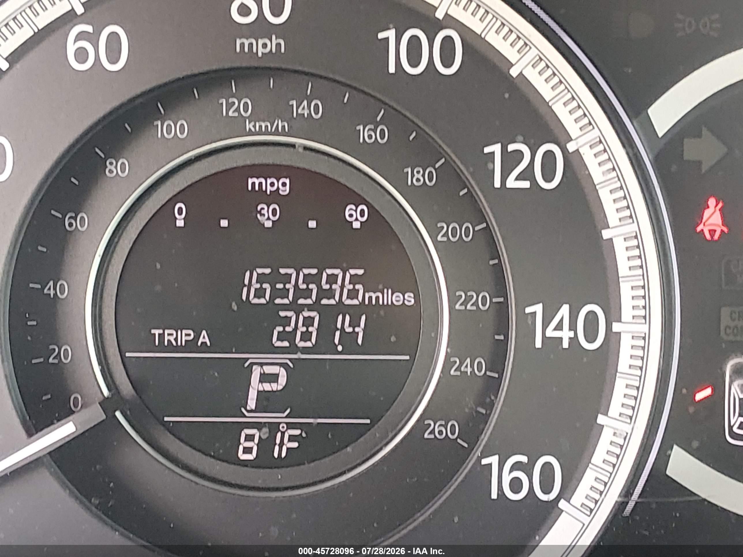 2013 Honda Accord Lx Gray vin: 1HGCR2F30DA055890