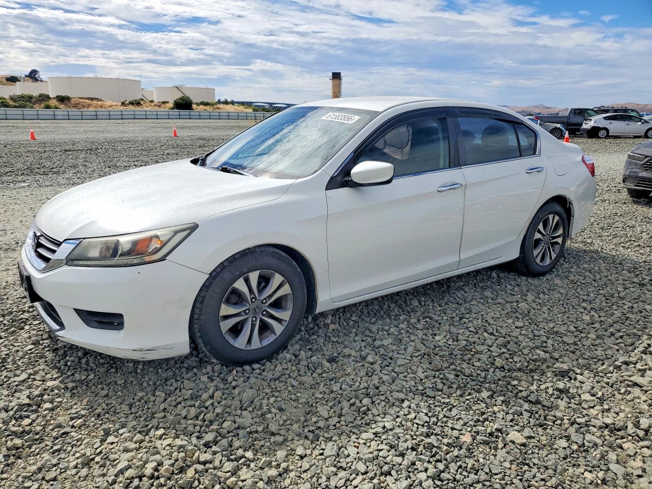 2013 Honda Accord Lx Белый vin: 1HGCR2F30DA087366