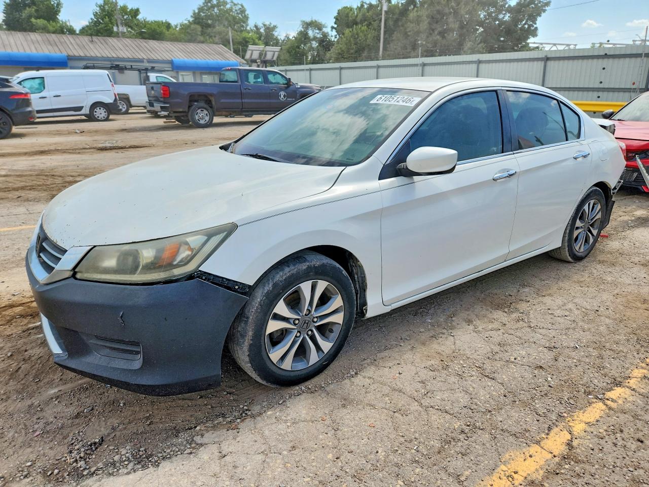 2013 Honda Accord Белый vin: 1HGCR2F30DA096388