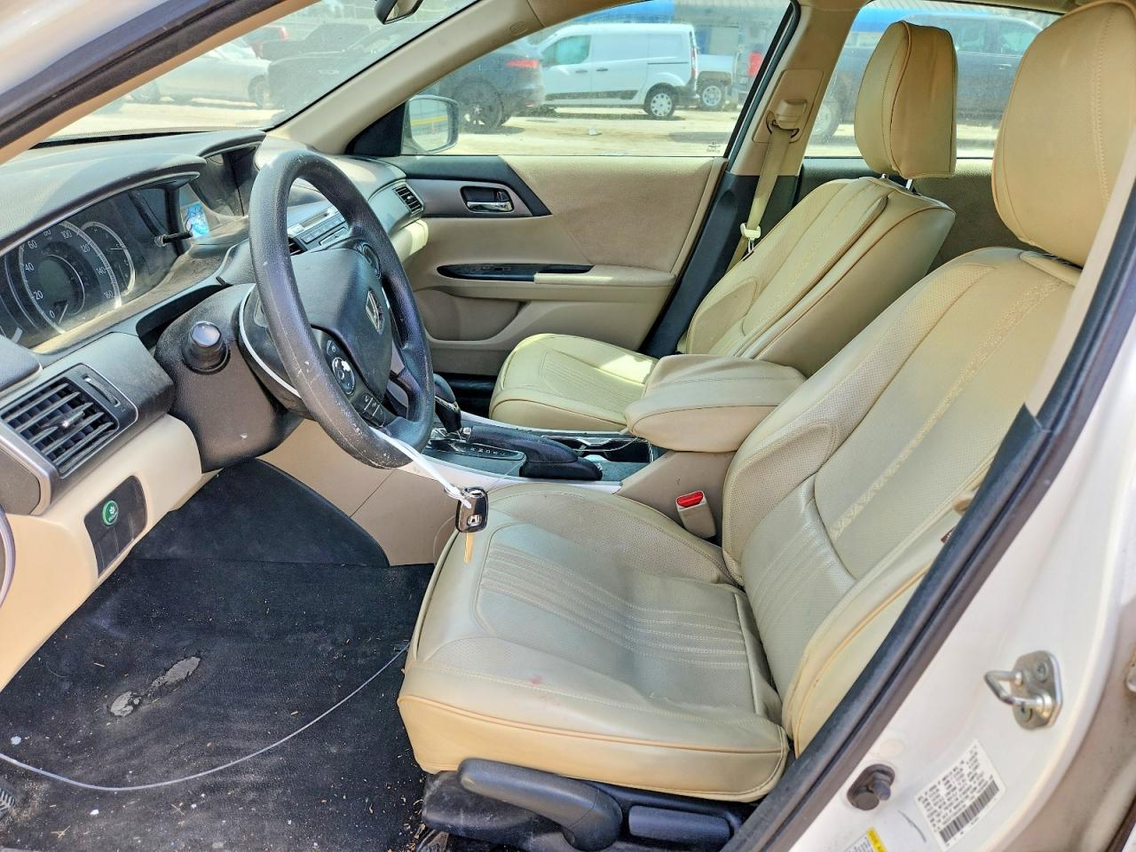 2013 Honda Accord Белый vin: 1HGCR2F30DA096388