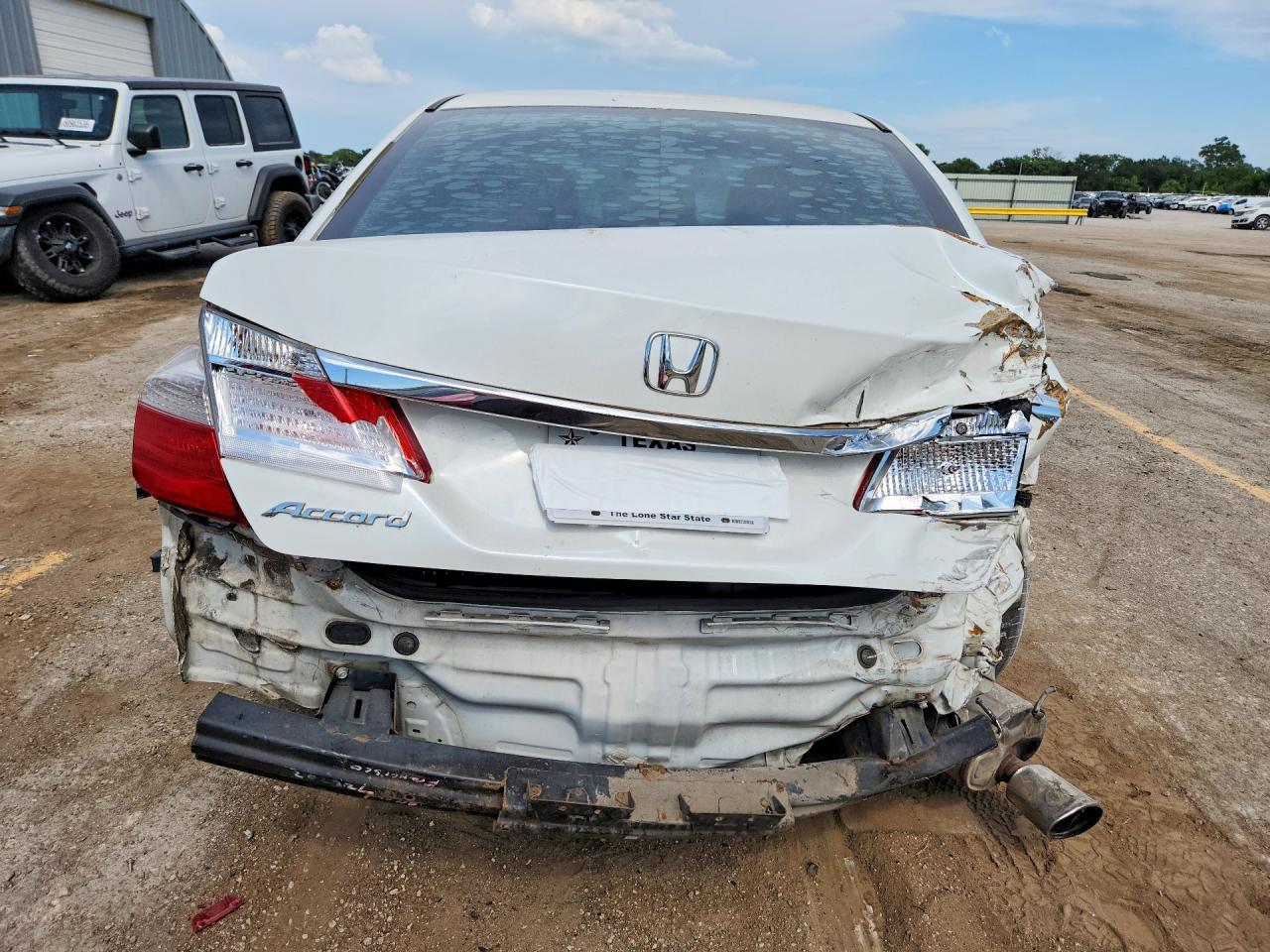 2013 Honda Accord Белый vin: 1HGCR2F30DA096388