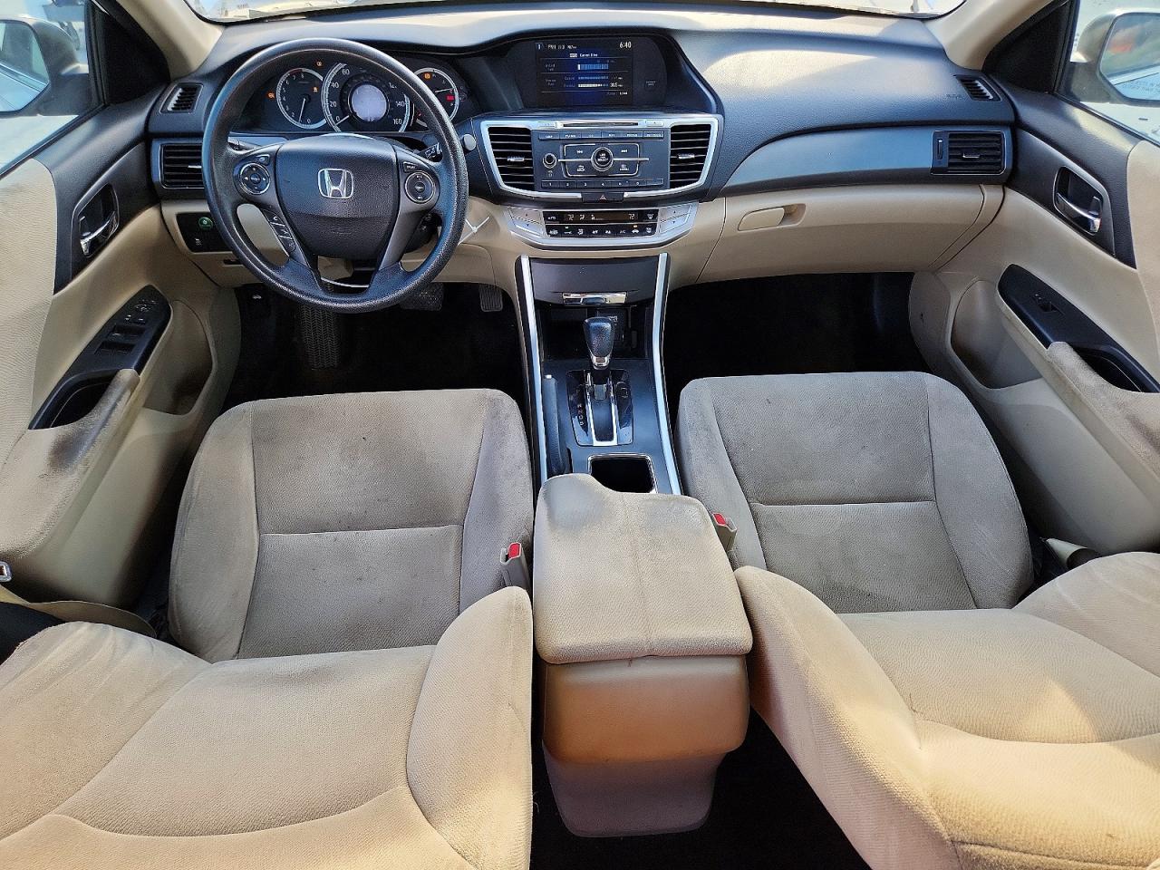 2013 Honda Accord Lx White vin: 1HGCR2F30DA115263