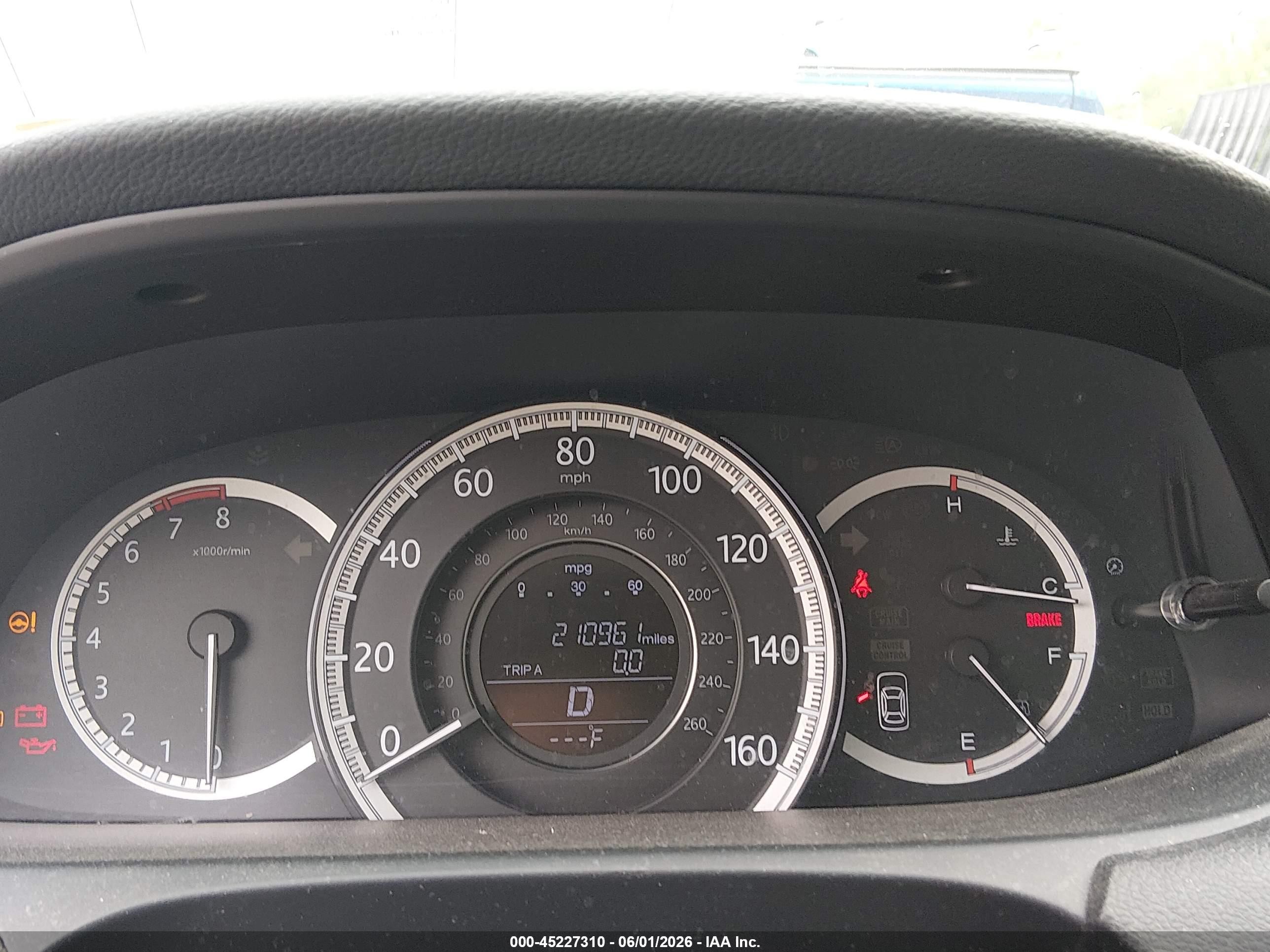 2013 Honda Accord Lx Black vin: 1HGCR2F30DA123816