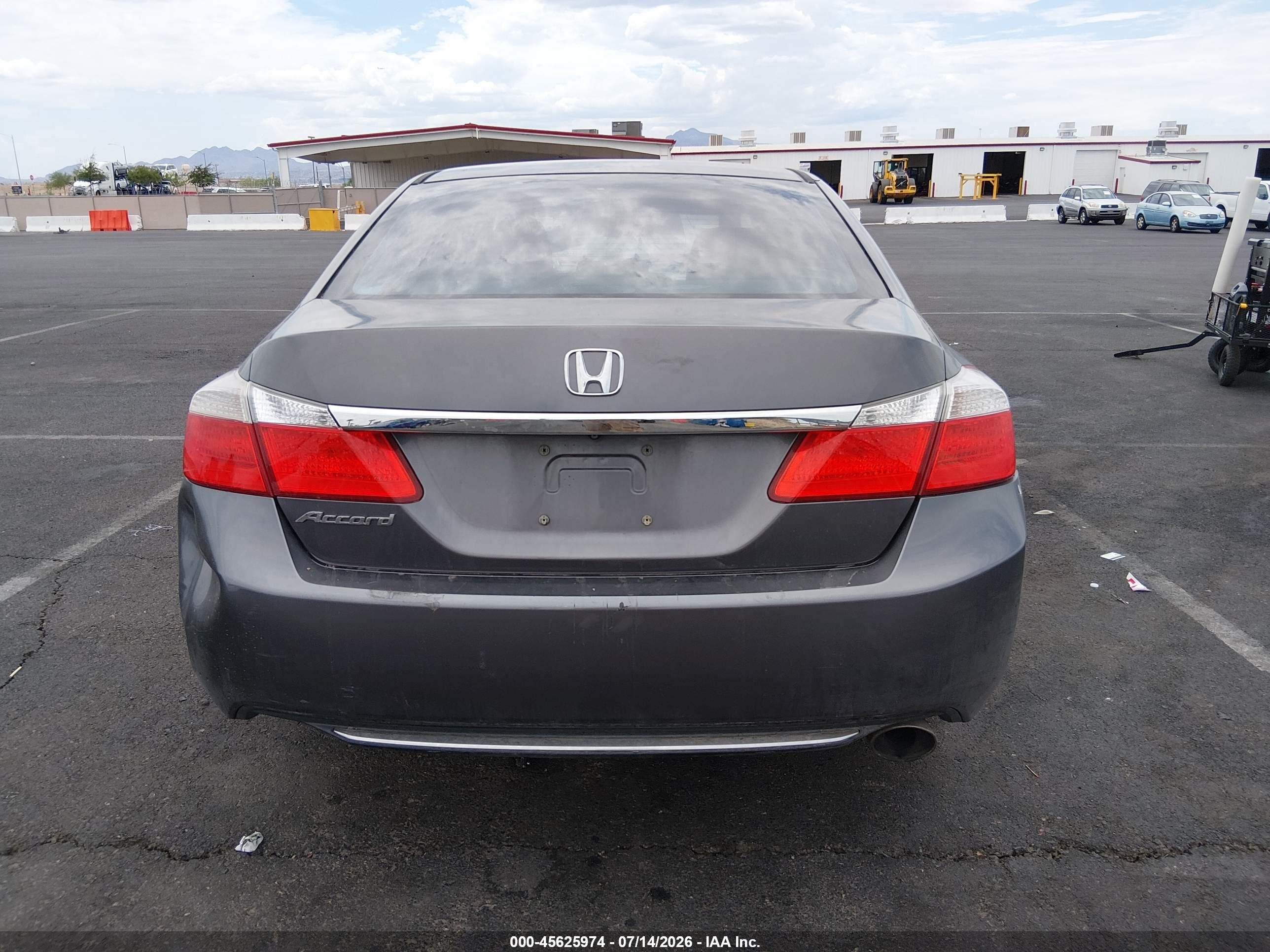 2013 Honda Accord Lx Gray vin: 1HGCR2F30DA143984