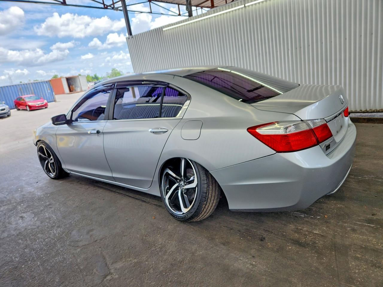 2013 Honda Accord Lx Silver vin: 1HGCR2F30DA144794