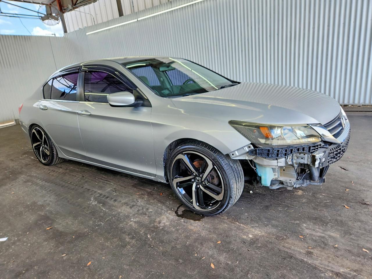 2013 Honda Accord Lx Silver vin: 1HGCR2F30DA144794
