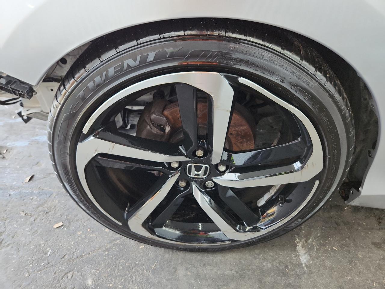 2013 Honda Accord Lx Silver vin: 1HGCR2F30DA144794 Damage: Left Front Wheel, Bent, Replacement Required