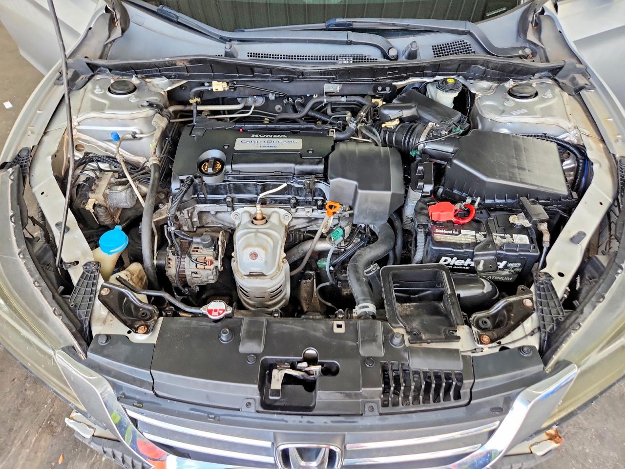 2013 Honda Accord Lx Silver vin: 1HGCR2F30DA144794