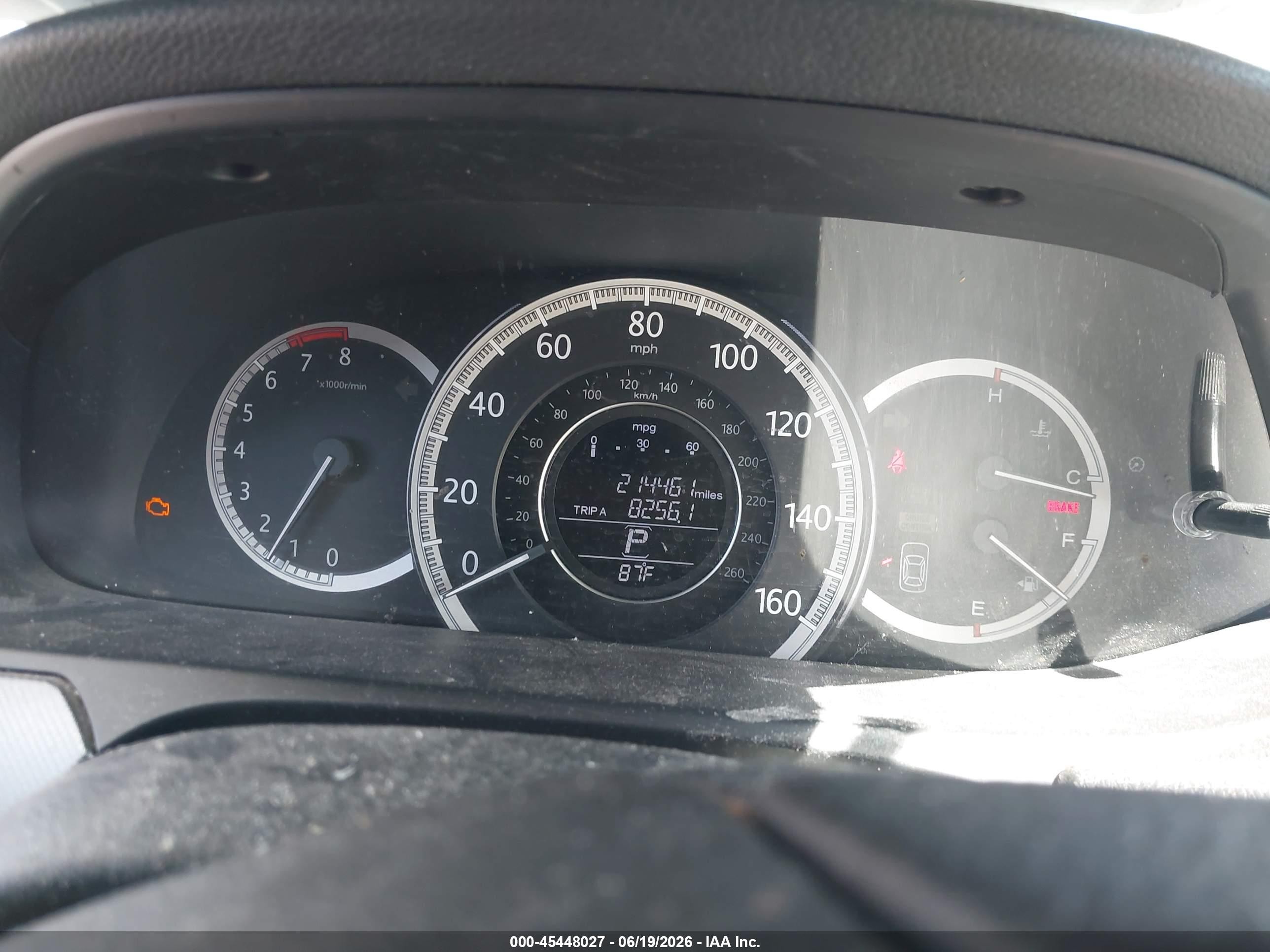 2013 Honda Accord Lx Maroon vin: 1HGCR2F30DA163877
