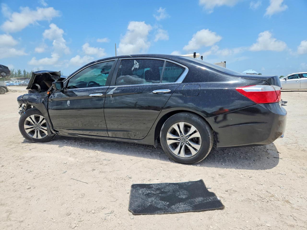 2013 Honda Accord Lx Черный vin: 1HGCR2F30DA170540