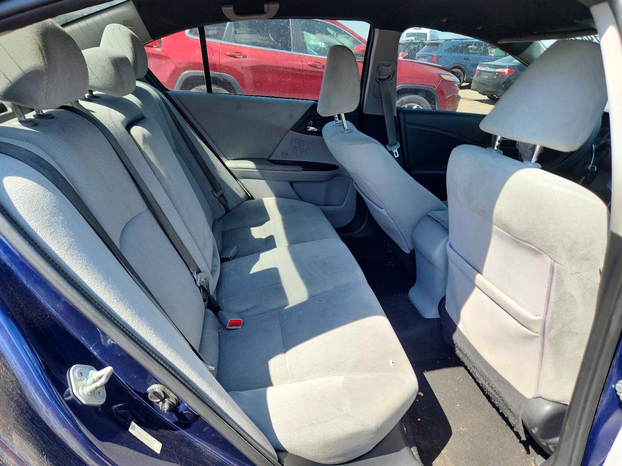 2013 Honda Accord Lx Blue vin: 1HGCR2F30DA183613