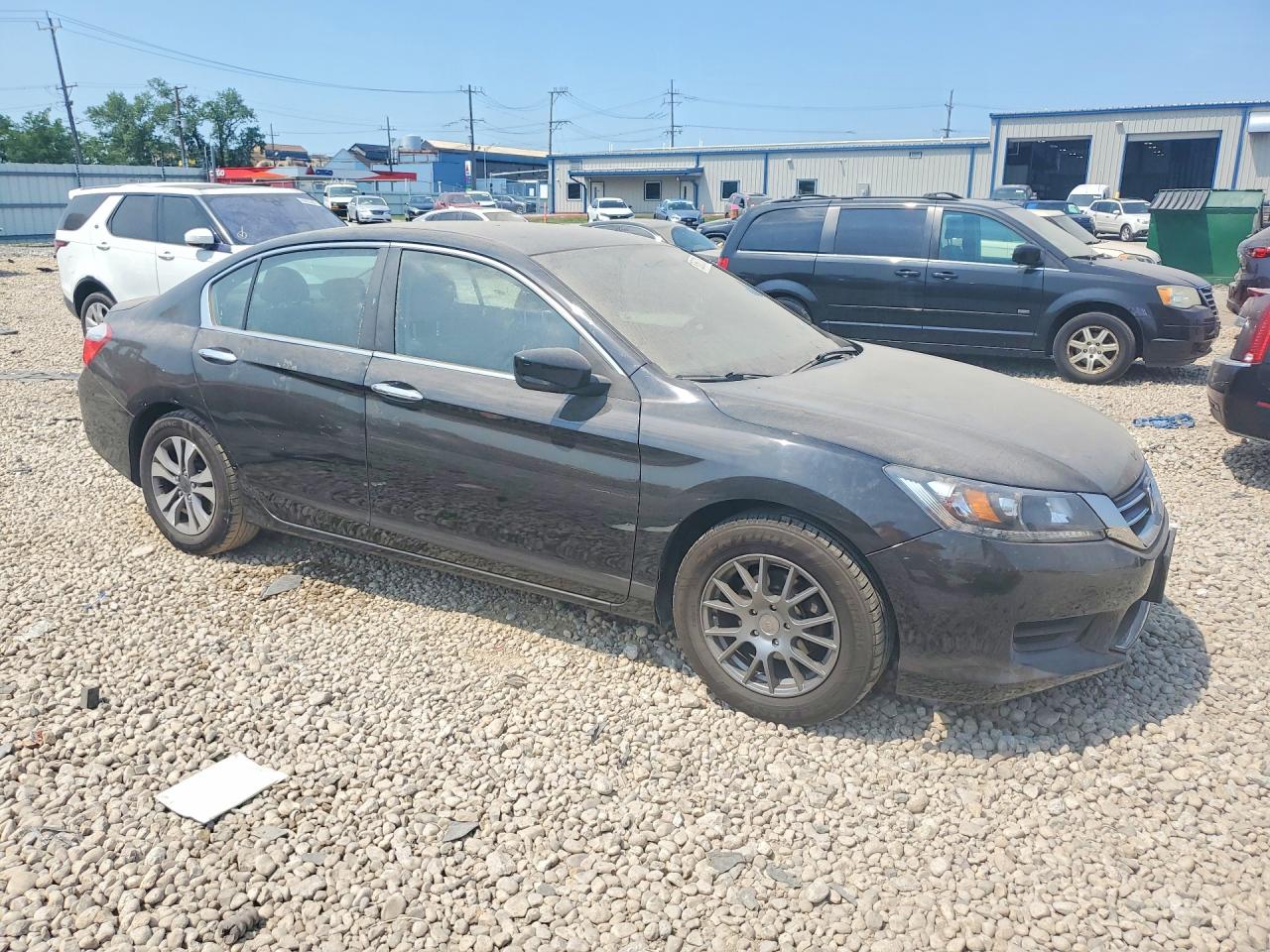 2013 Honda Accord Lx Black vin: 1HGCR2F30DA205710