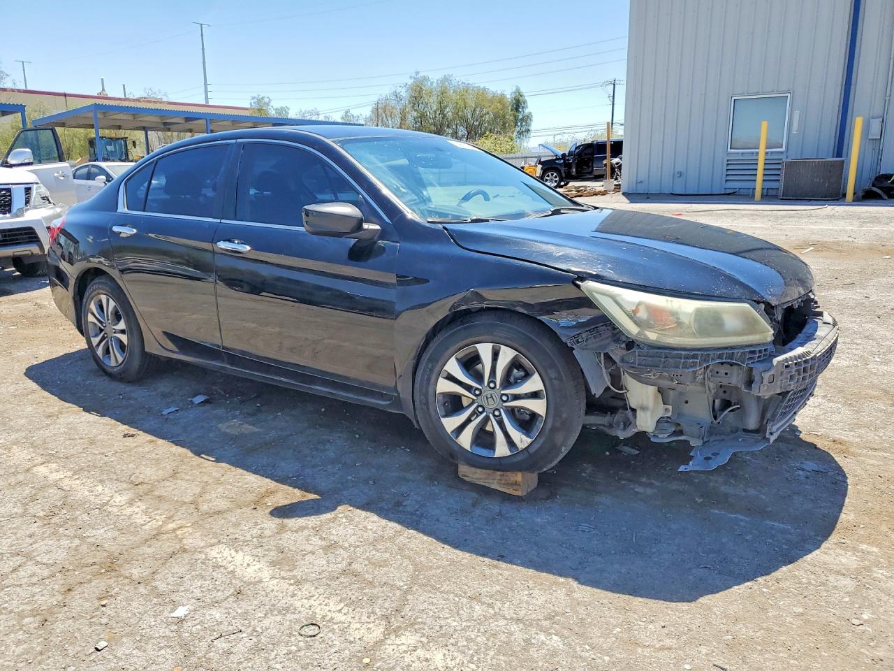 2013 Honda Accord Lx Black vin: 1HGCR2F30DA219204
