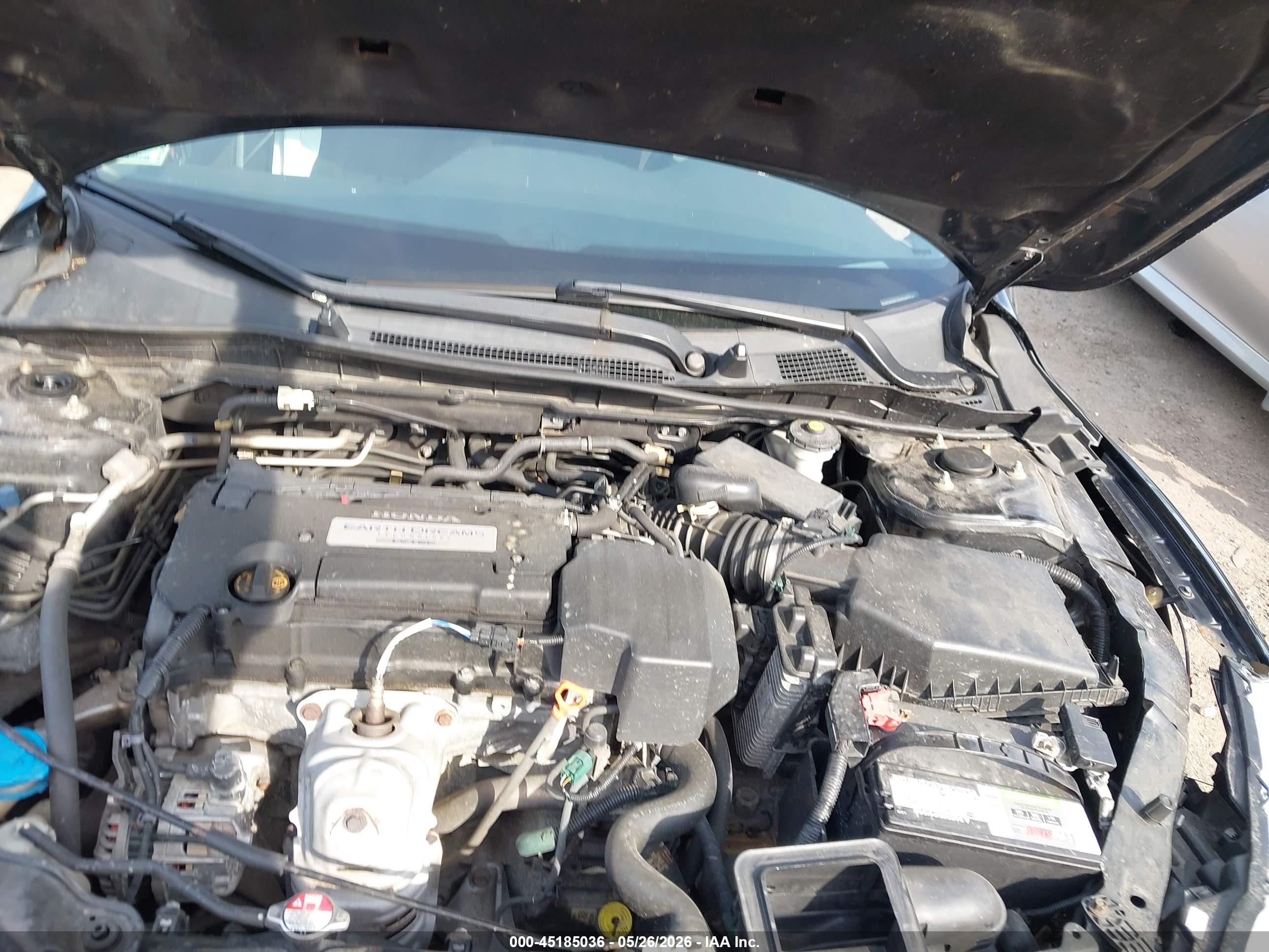 2013 Honda Accord Lx Black vin: 1HGCR2F30DA259685