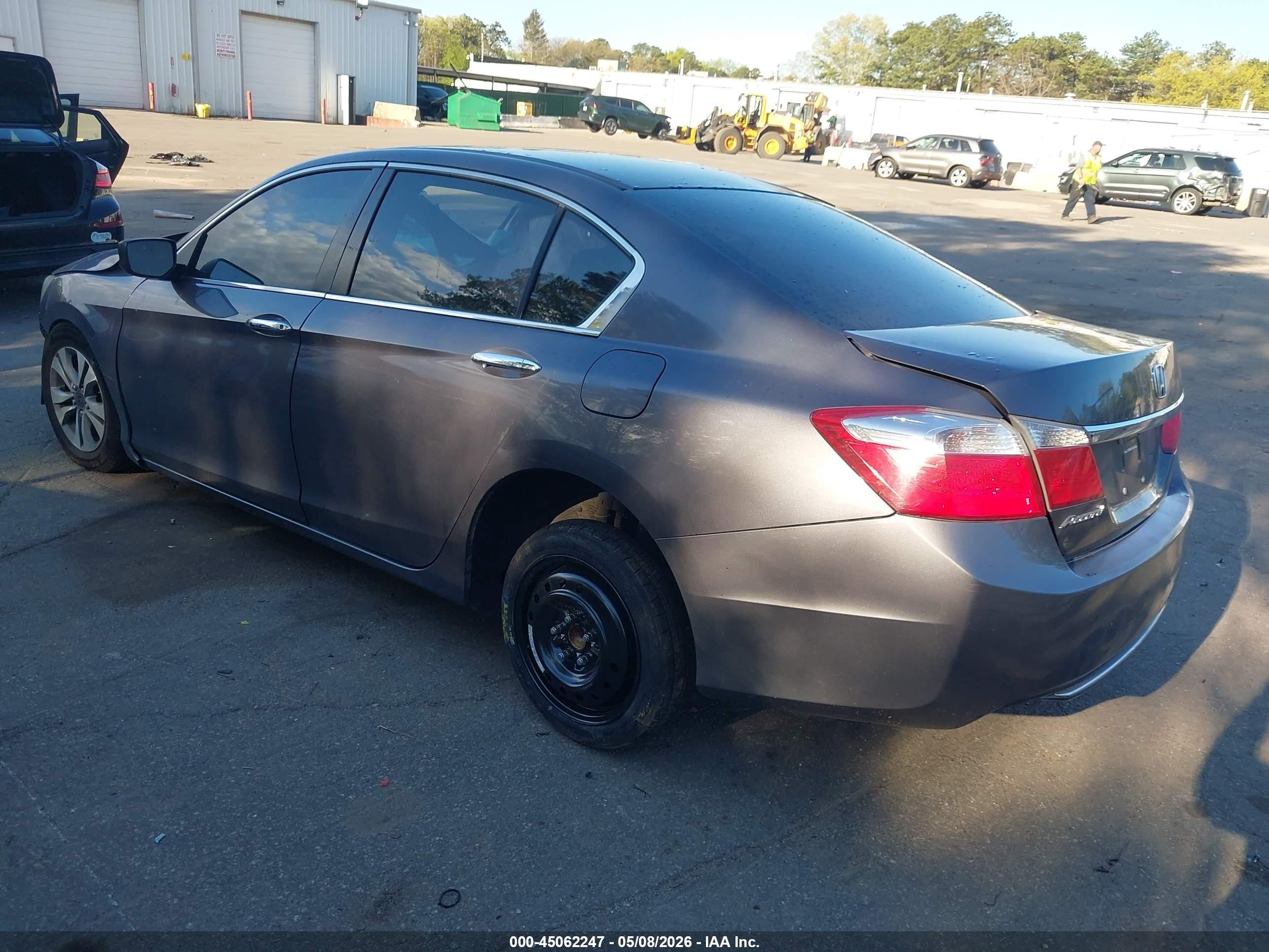 2013 Honda Accord Lx Gray vin: 1HGCR2F30DA271027