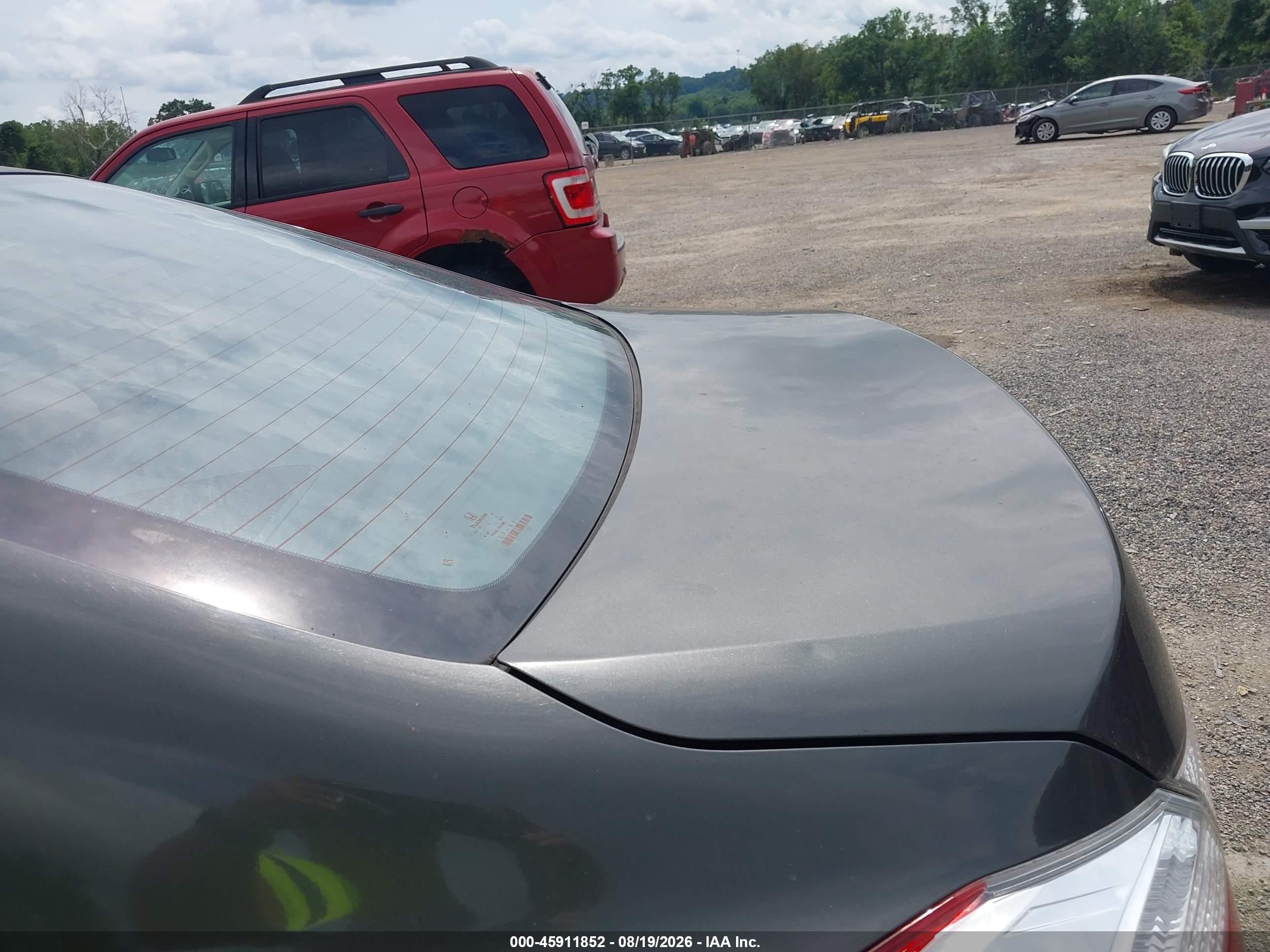 2013 Honda Accord Lx Gray vin: 1HGCR2F30DA271366