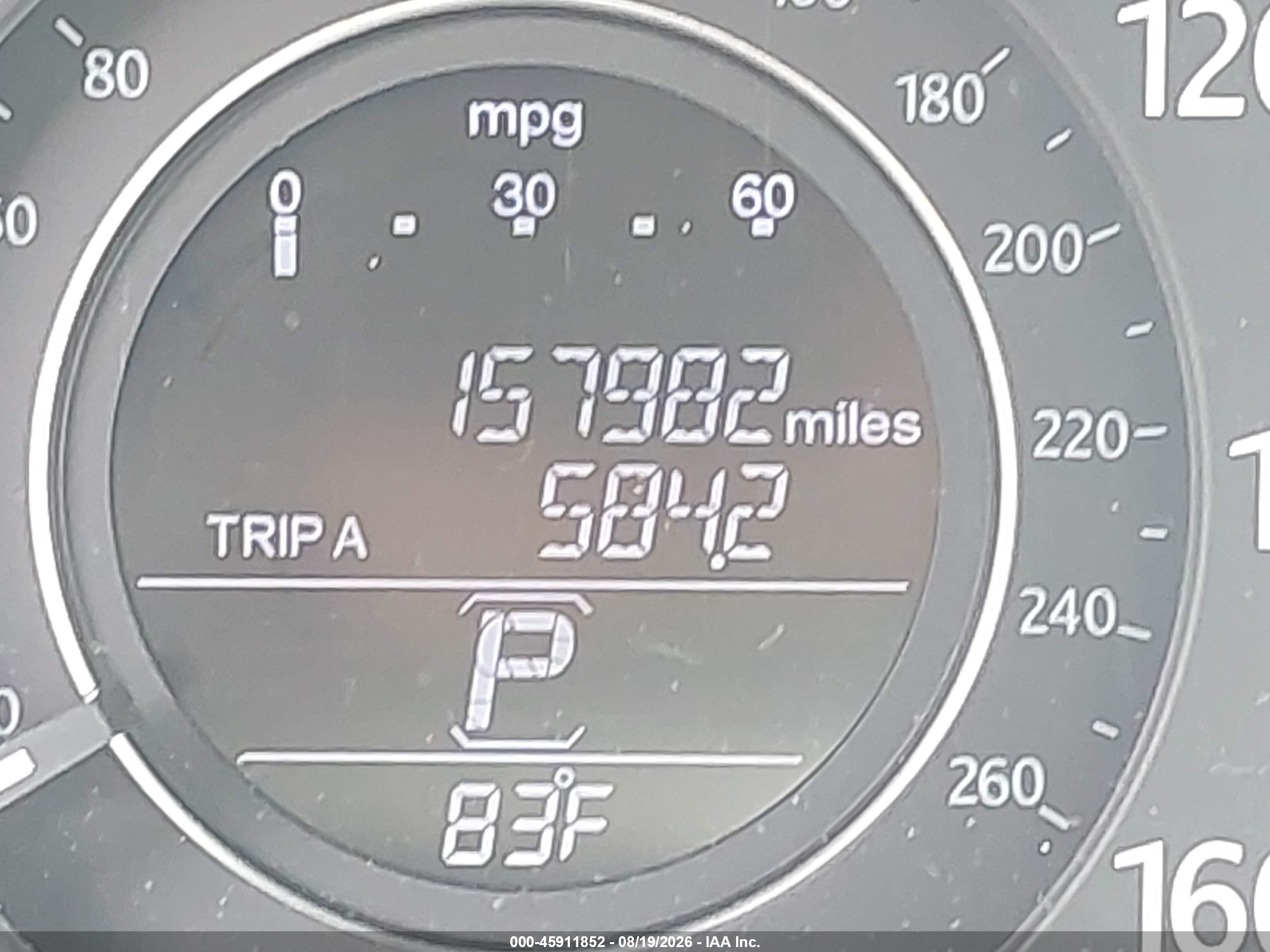 2013 Honda Accord Lx Gray vin: 1HGCR2F30DA271366