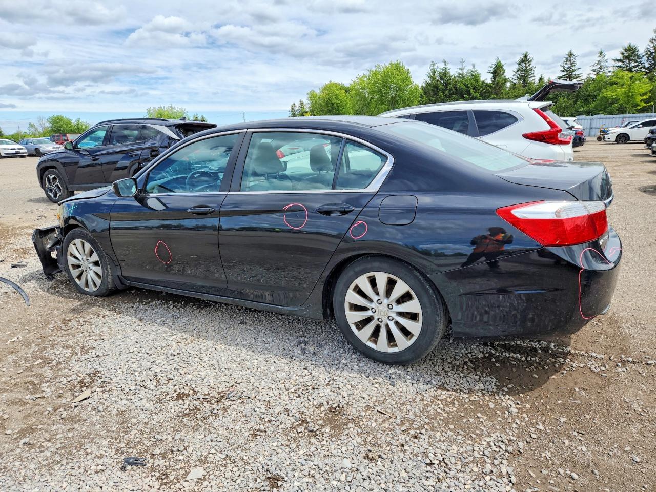 2013 Honda Accord Lx Black vin: 1HGCR2F30DA804123