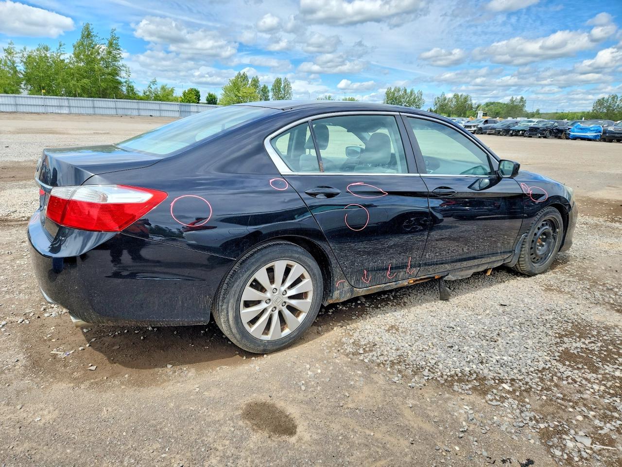 2013 Honda Accord Lx Black vin: 1HGCR2F30DA804123