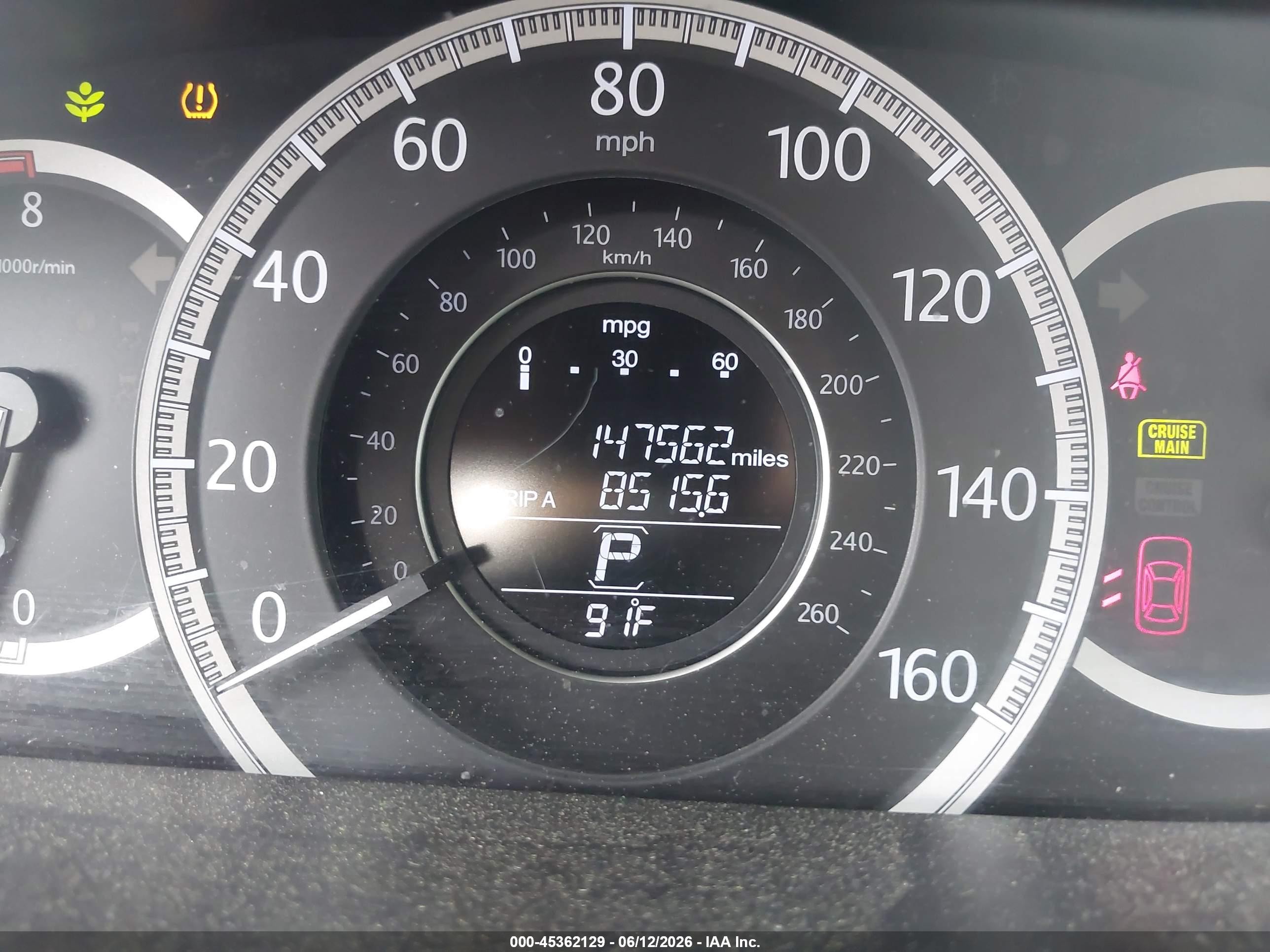 2014 Honda Accord Lx Black vin: 1HGCR2F30EA003886