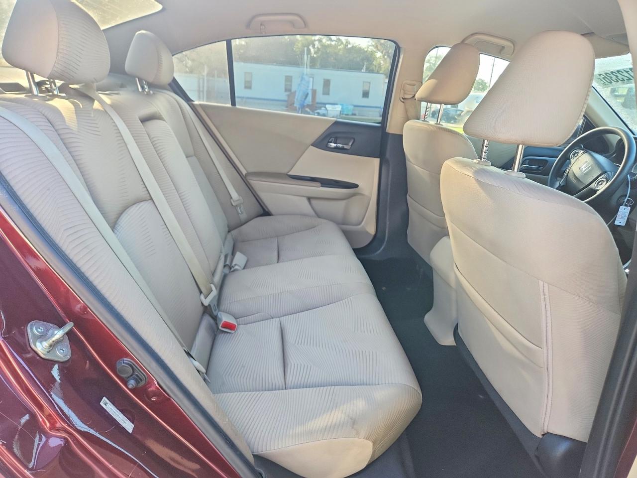 2014 Honda Accord Lx Burgundy vin: 1HGCR2F30EA037293