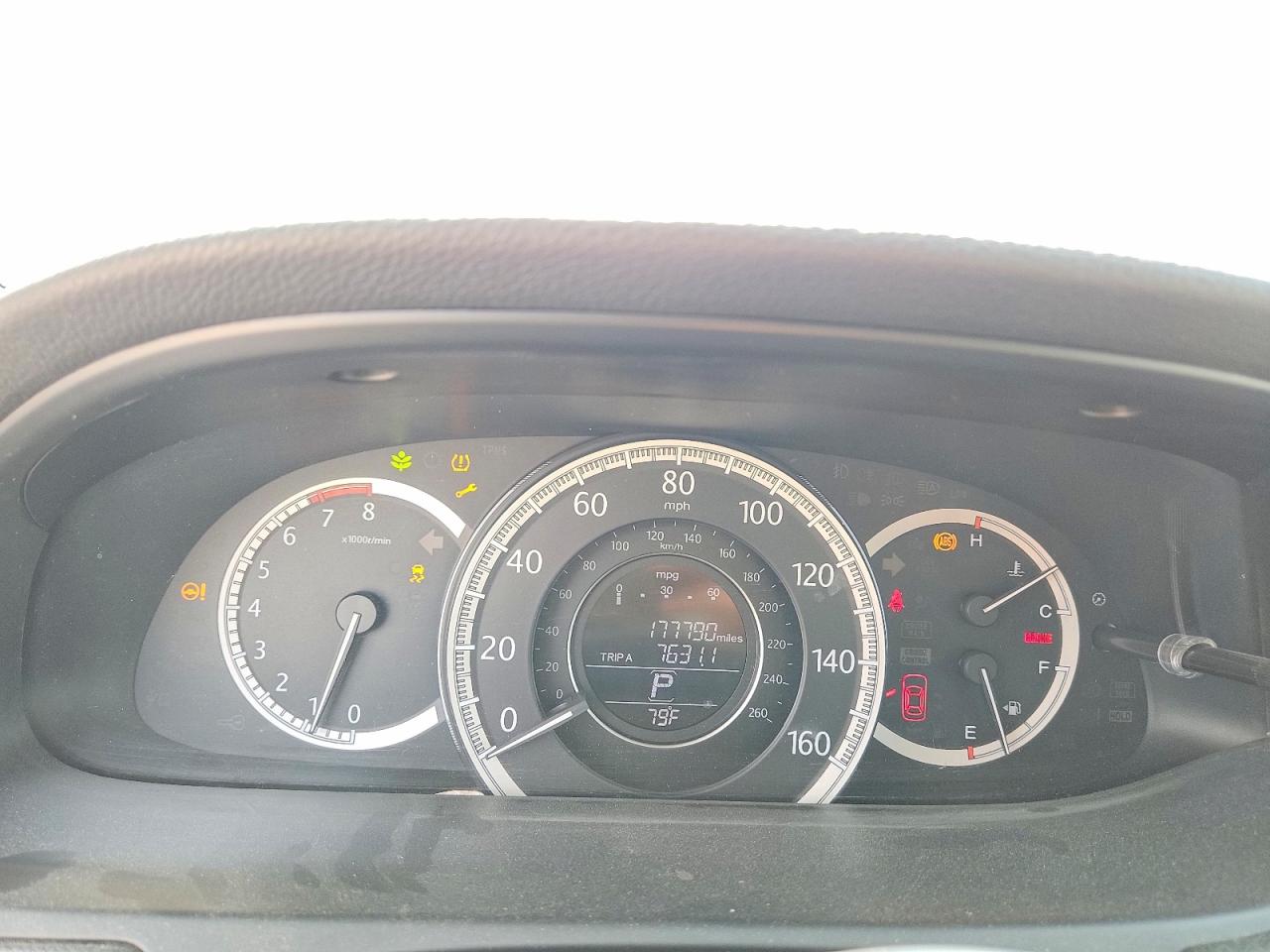 2014 Honda Accord Lx Gray vin: 1HGCR2F30EA044664