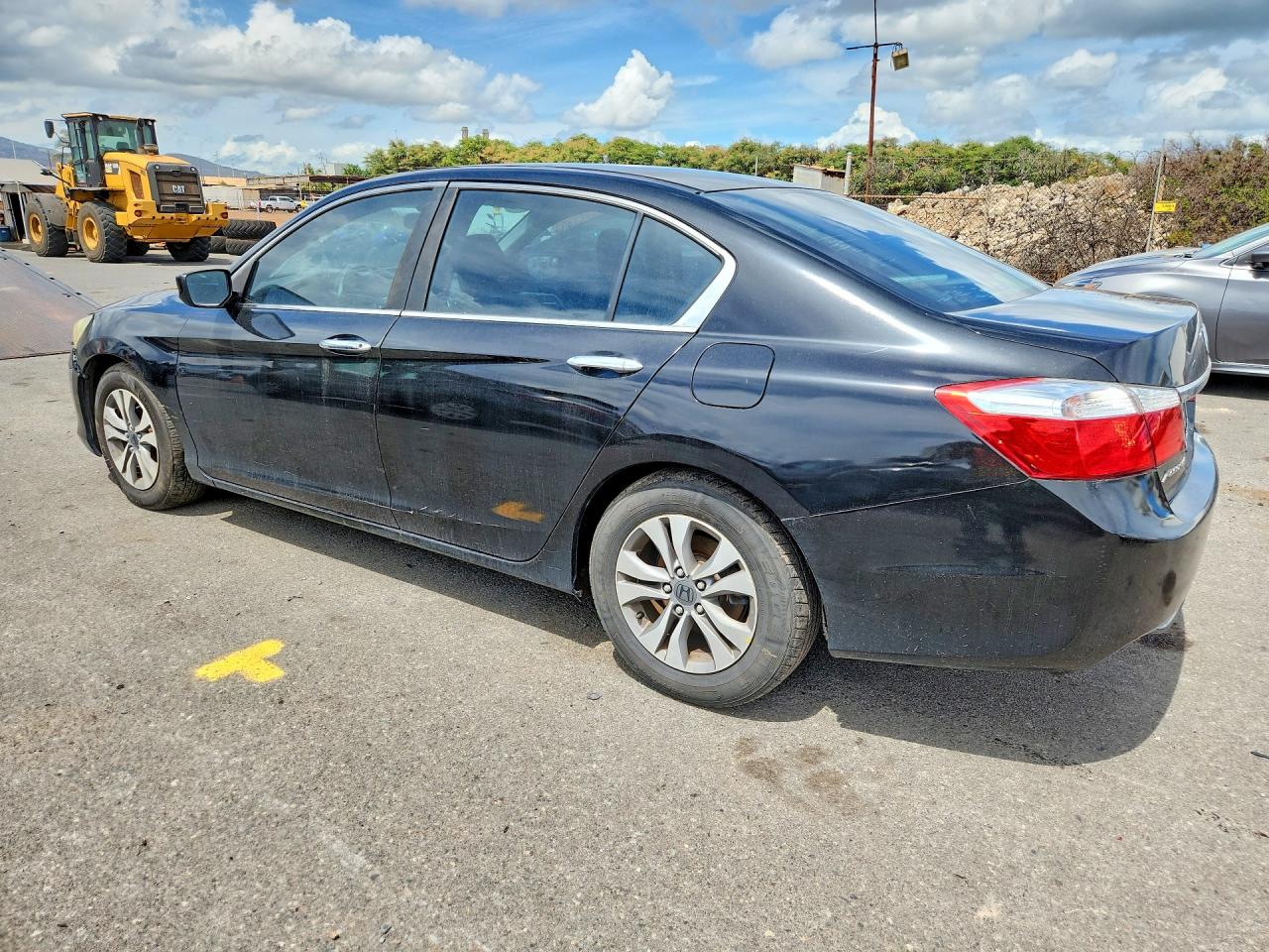 2014 Honda Accord Lx Black vin: 1HGCR2F30EA074280